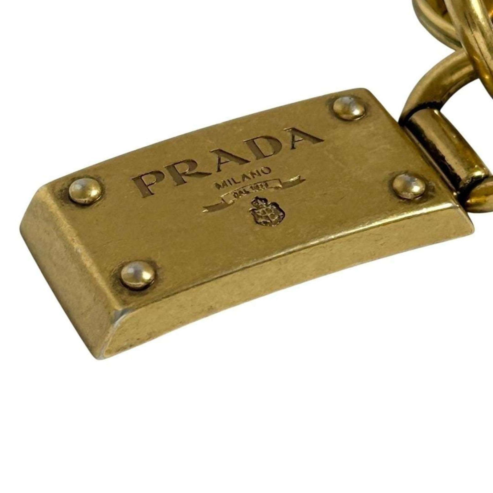 Metal Prada Keyring - 4