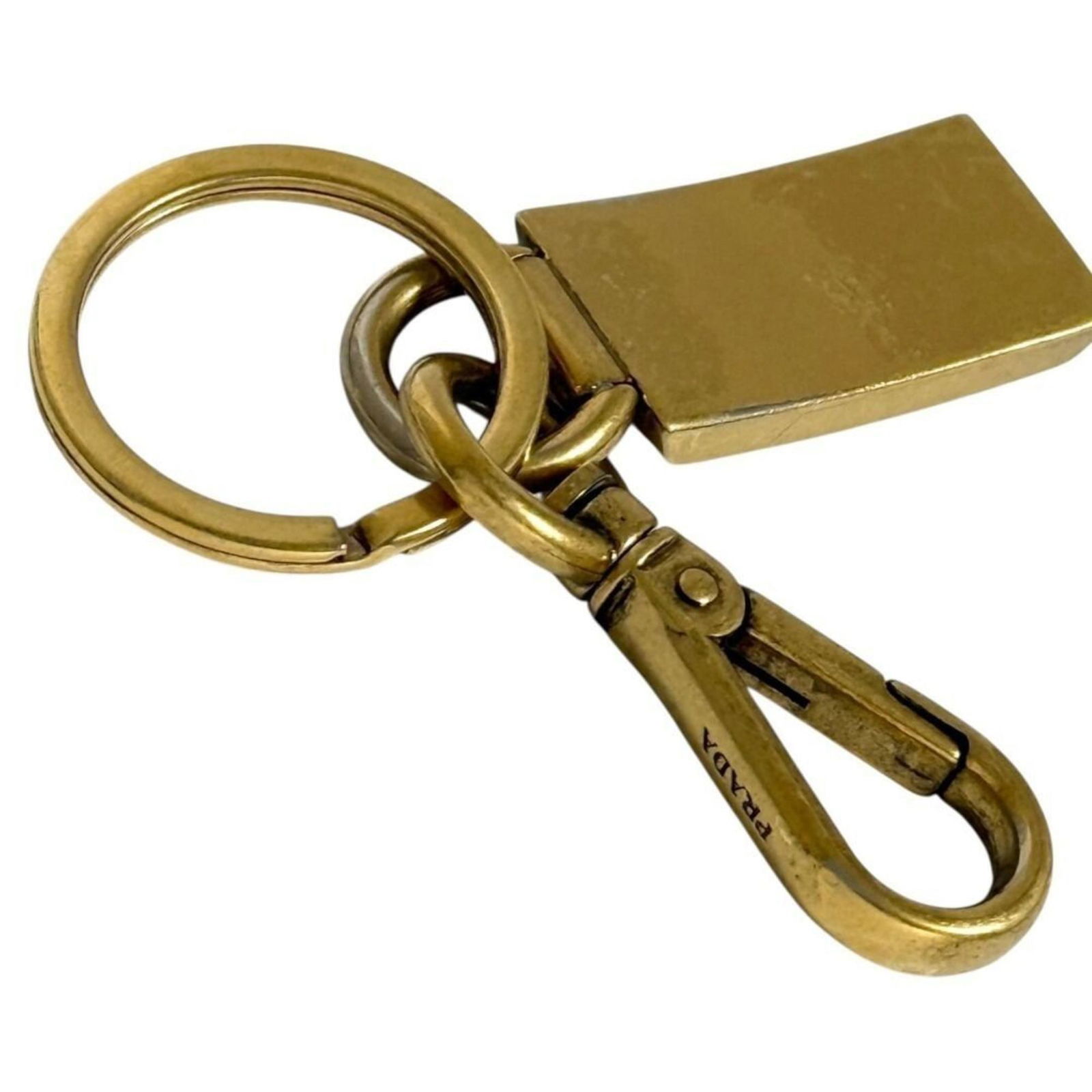 Metal Prada Keyring - 5