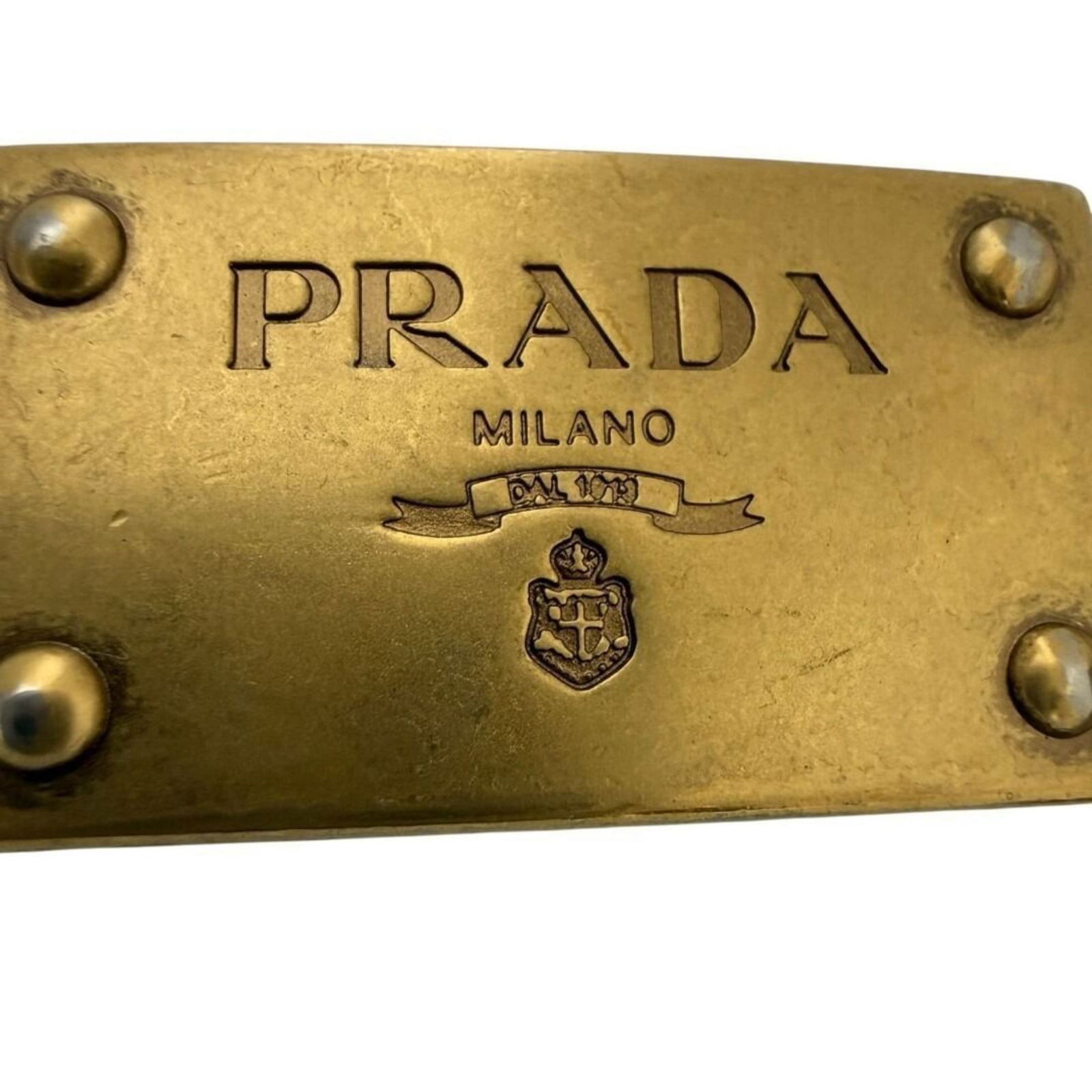 Metal Prada Keyring - 8