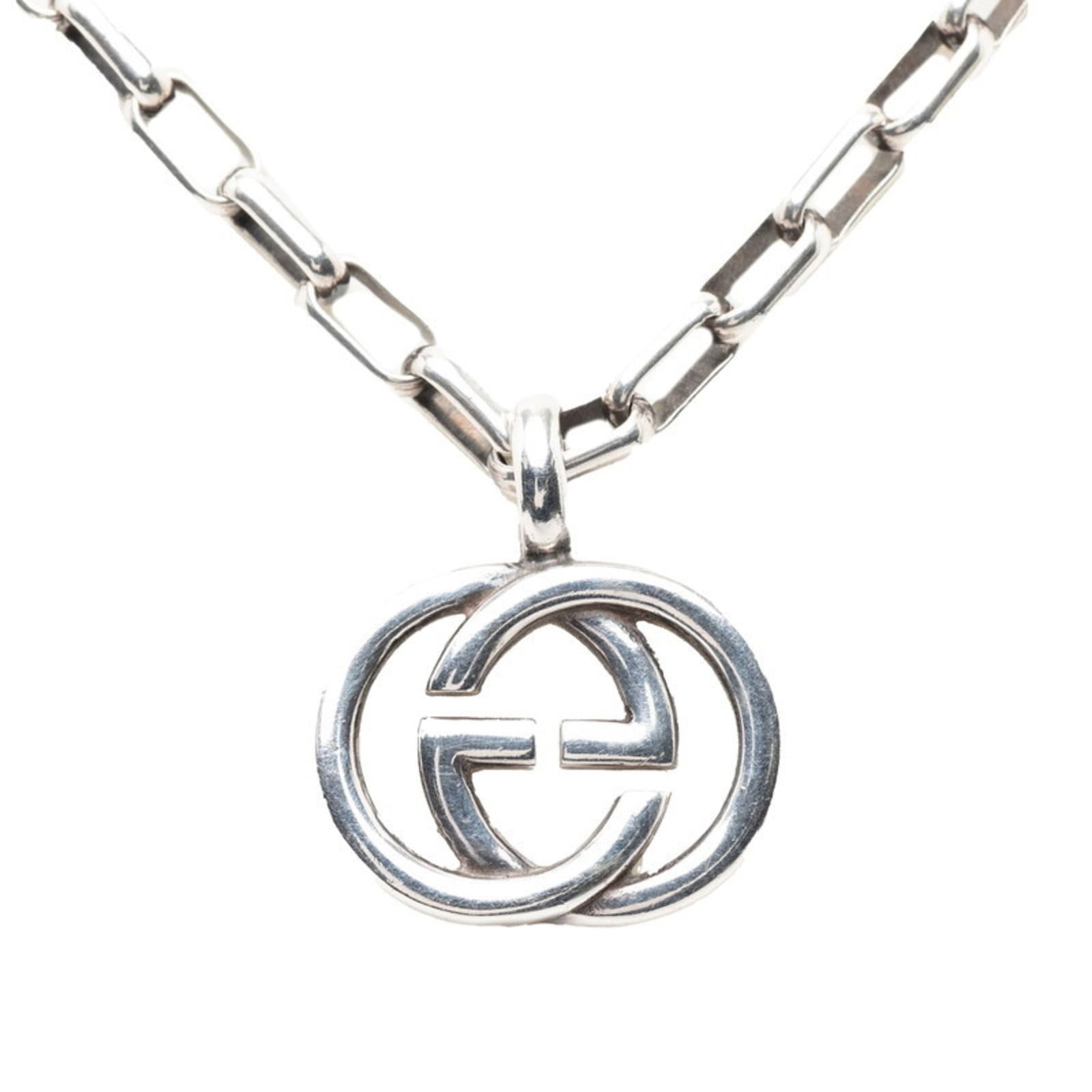 Women Gucci Interlocking G Chain Pendant Necklace in SV925 Silver for: Women Gucci Interlocking G Chain Pendant Necklace in SV925 Silver for This listing features Women Gucci Interlocking G Chain Pendant Necklace in SV925 Silver for. Item specifics are provided below. It