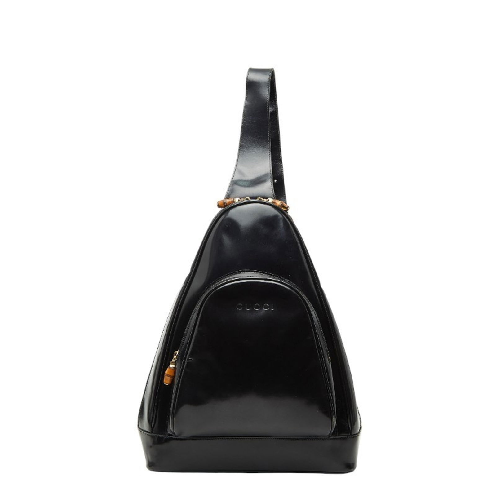 Leather Gucci Shoulder Bag Patent: Leather Gucci Shoulder Bag Patent This listing features Leather Gucci Shoulder Bag Patent. Item specifics are provided below. Item Specifics: Brand: Gucci Type: Shoulder Bag Material: Patent Leather C