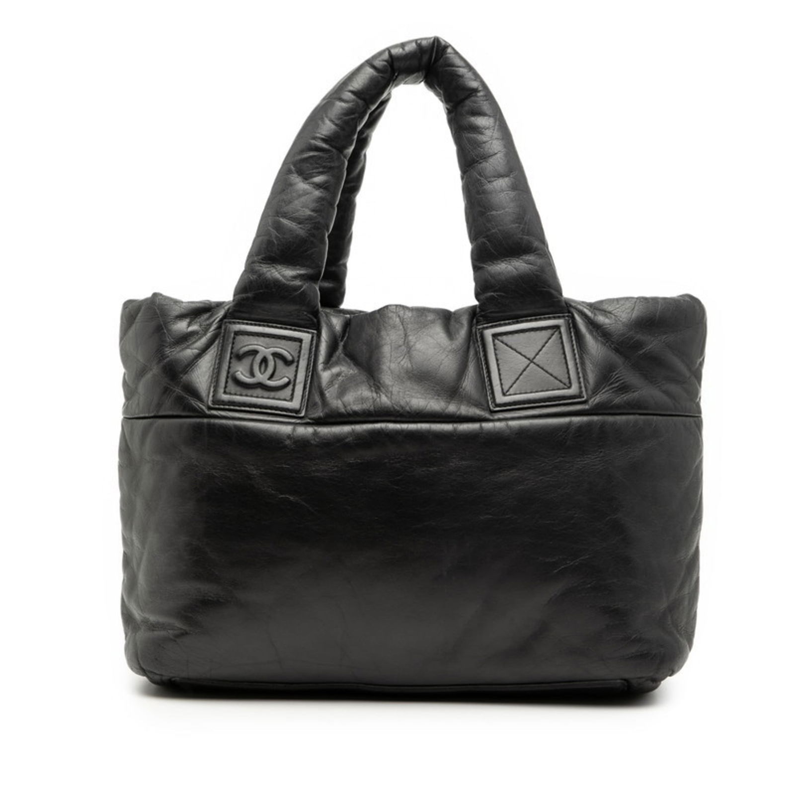 Leather Chanel Tote Bag: Leather Chanel Tote Bag This listing features Leather Chanel Tote Bag. Item specifics are provided below. Item Specifics: Brand: Chanel Type: Tote Bag Material: Leather Color: Black Gender: Women Size