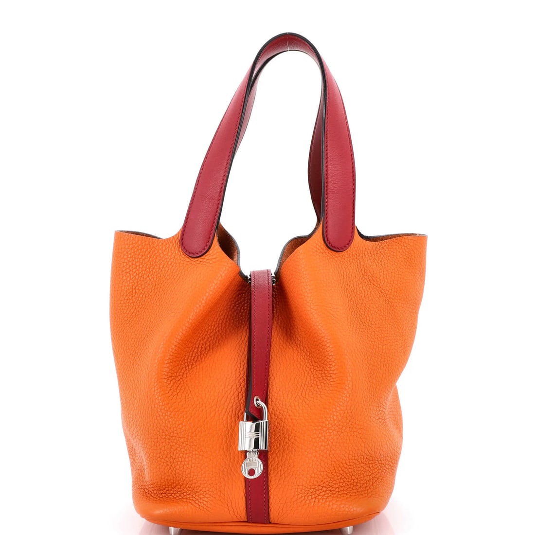 MM Hermes Bicolor Picotin Lock Bag Clemence with Swift: MM Hermes Bicolor Picotin Lock Bag Clemence with Swift This listing features MM Hermes Bicolor Picotin Lock Bag Clemence with Swift. Item specifics are provided below. Item Specifics: Brand: Hermes Ex