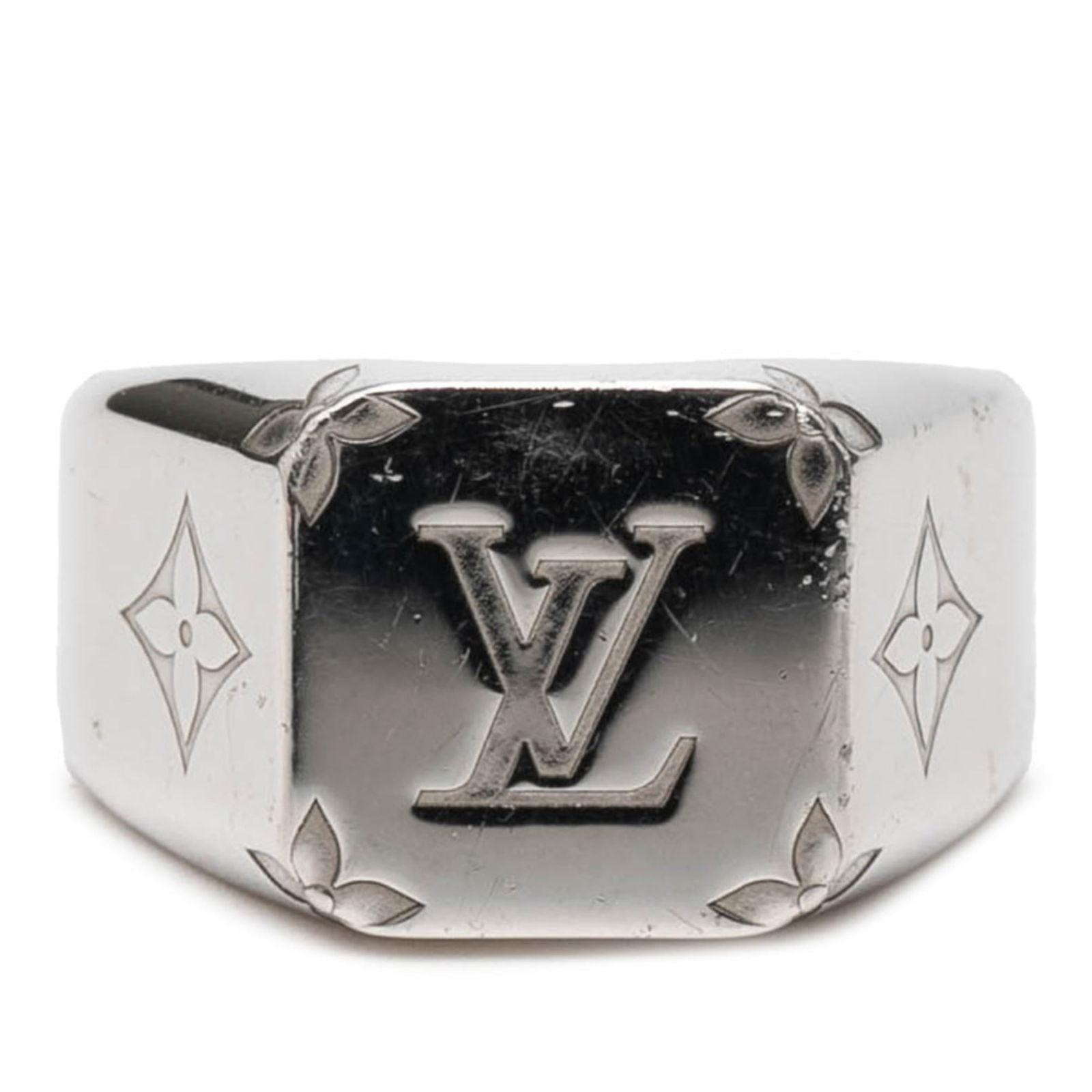 Metal Louis Vuitton Band Ring (1 of 6)