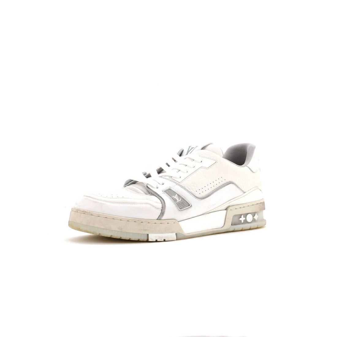Leather Louis Vuitton Men's LV Trainer Sneakers: Leather Louis Vuitton Men's LV Trainer Sneakers This listing features Leather Louis Vuitton Men's LV Trainer Sneakers. Item specifics are provided below. Item Specifics: Brand: Louis Vuitton Us Shoe S