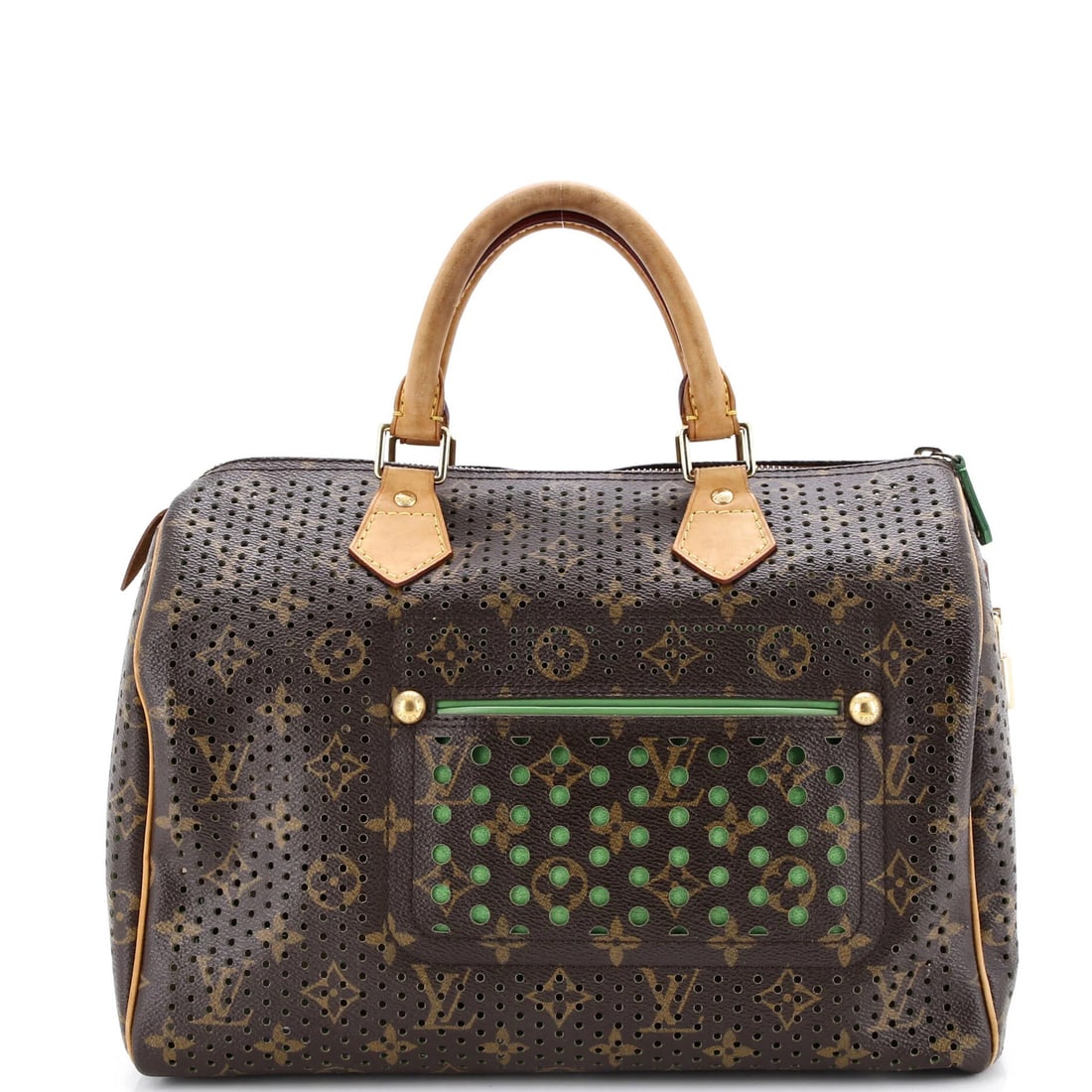 30 Louis Vuitton Speedy Handbag Perforated Monogram Canvas: 30 Louis Vuitton Speedy Handbag Perforated Monogram Canvas This listing features 30 Louis Vuitton Speedy Handbag Perforated Monogram Canvas. Item specifics are provided below. Item Specifics: Brand: L