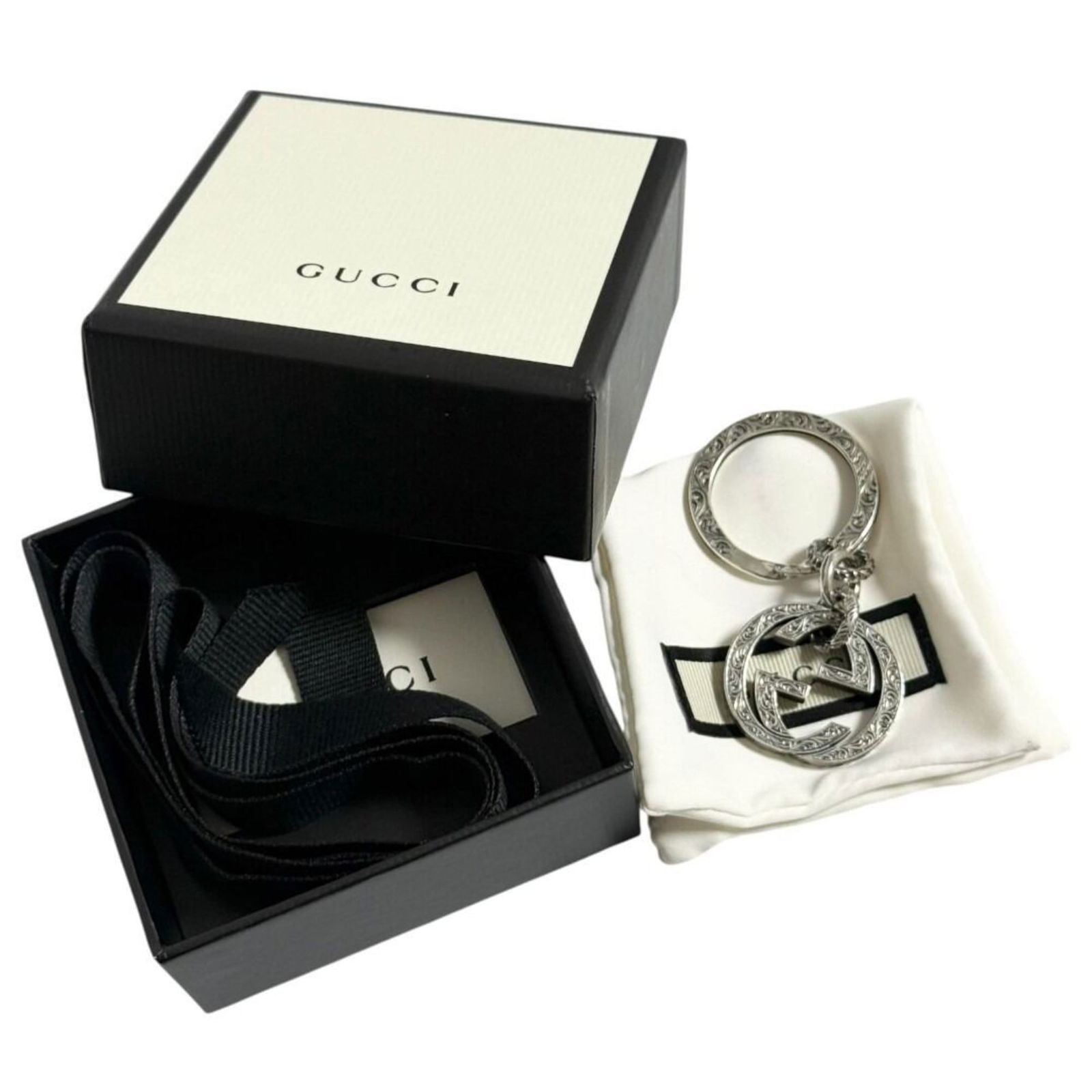 925 Gucci Keyring Silver - 10