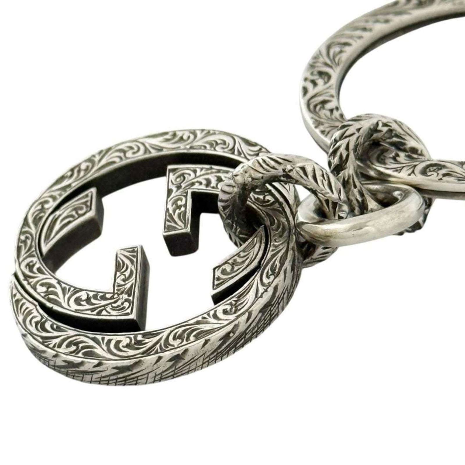 925 Gucci Keyring Silver - 4