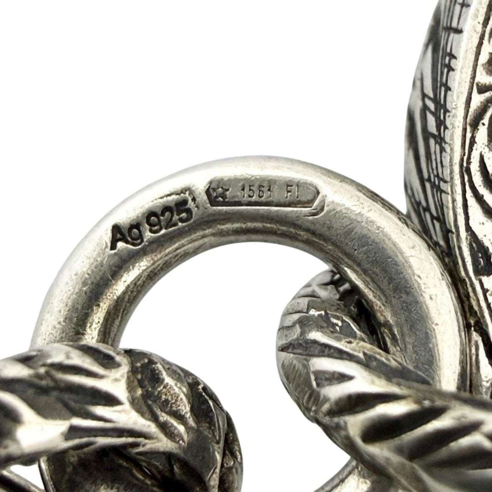 925 Gucci Keyring Silver - 8