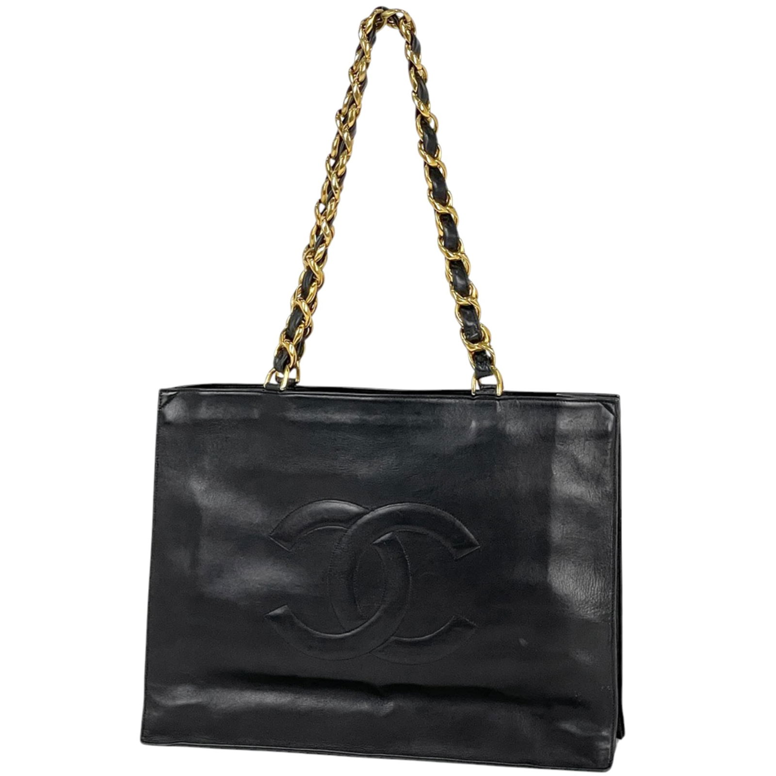 Tote Bag Leather - Chanel Shoulder Bag: Tote Bag Leather - Chanel Shoulder Bag This listing features Tote Bag Leather - Chanel Shoulder Bag. Item specifics are provided below. Item Specifics: Brand: Chanel Type: Shoulder Bag, Tote Bag Mater