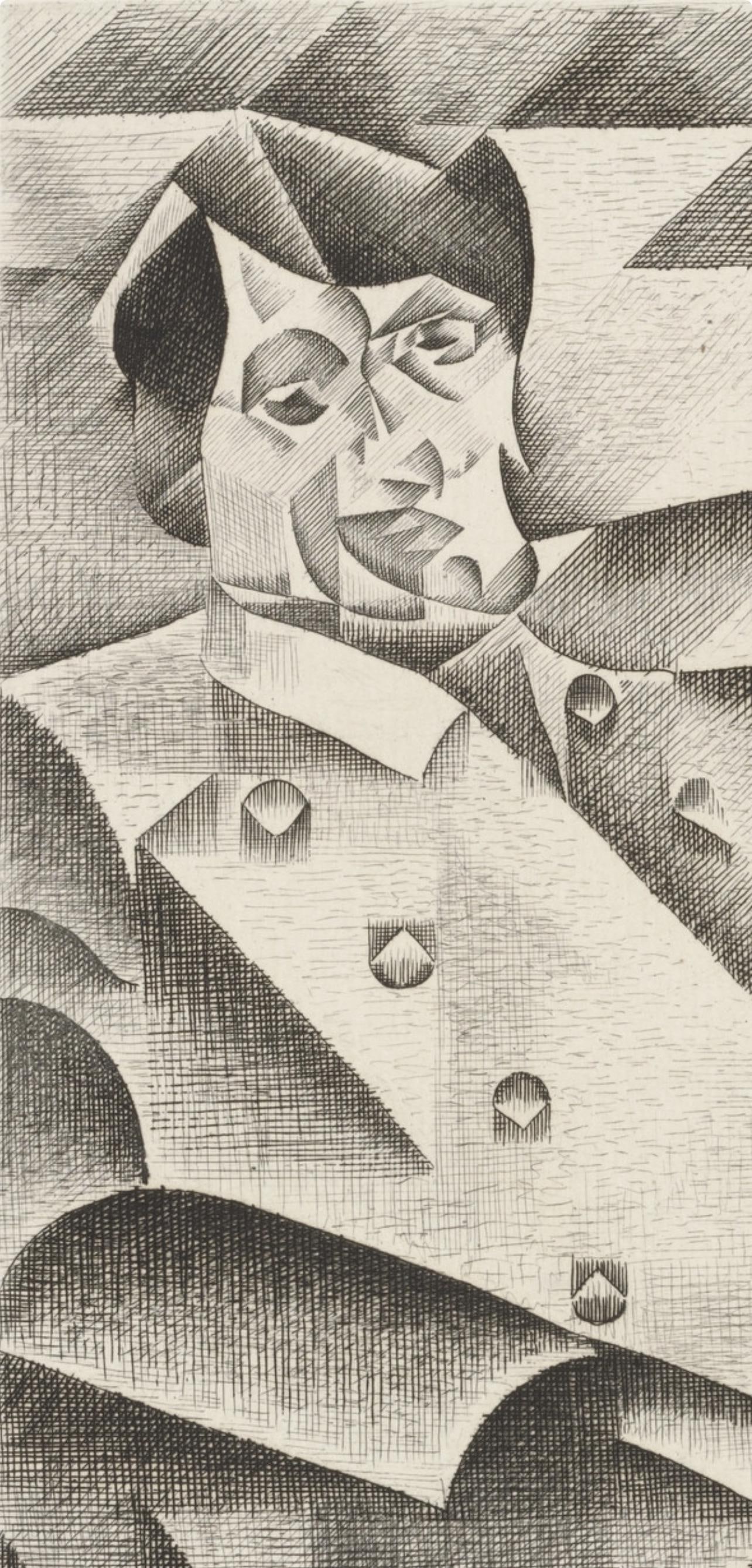Etching - Juan Gris - Composition - Du cubisme - 2
