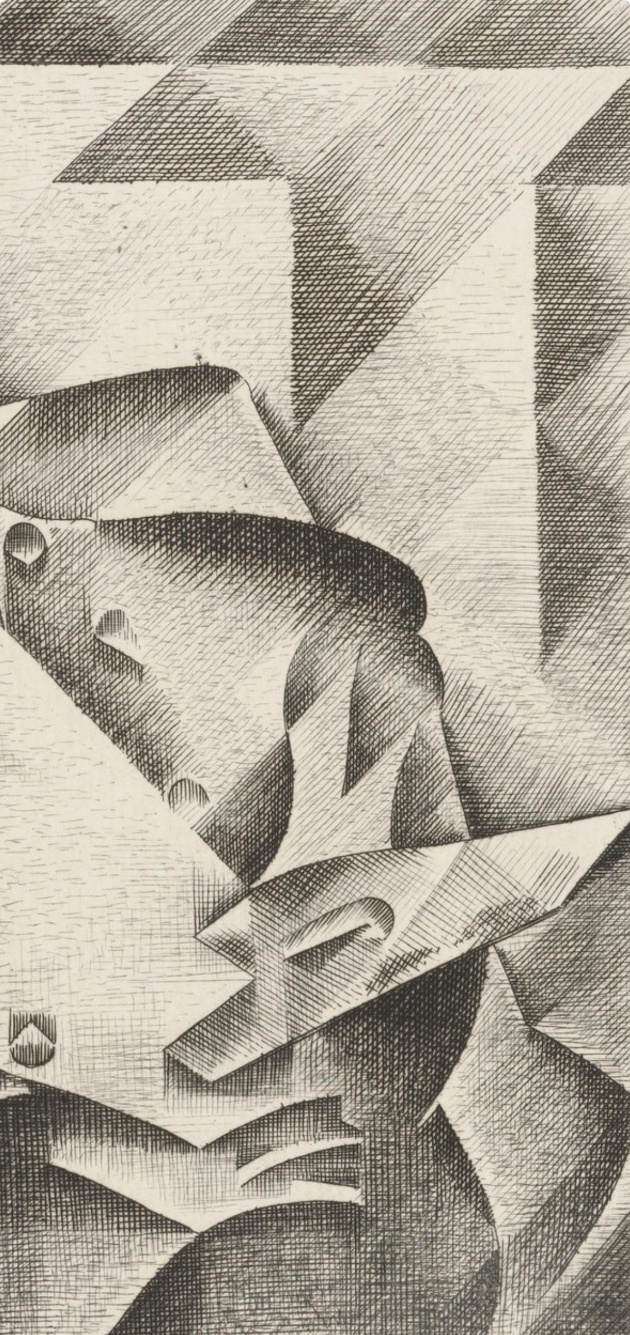 Etching - Juan Gris - Composition - Du cubisme - 3