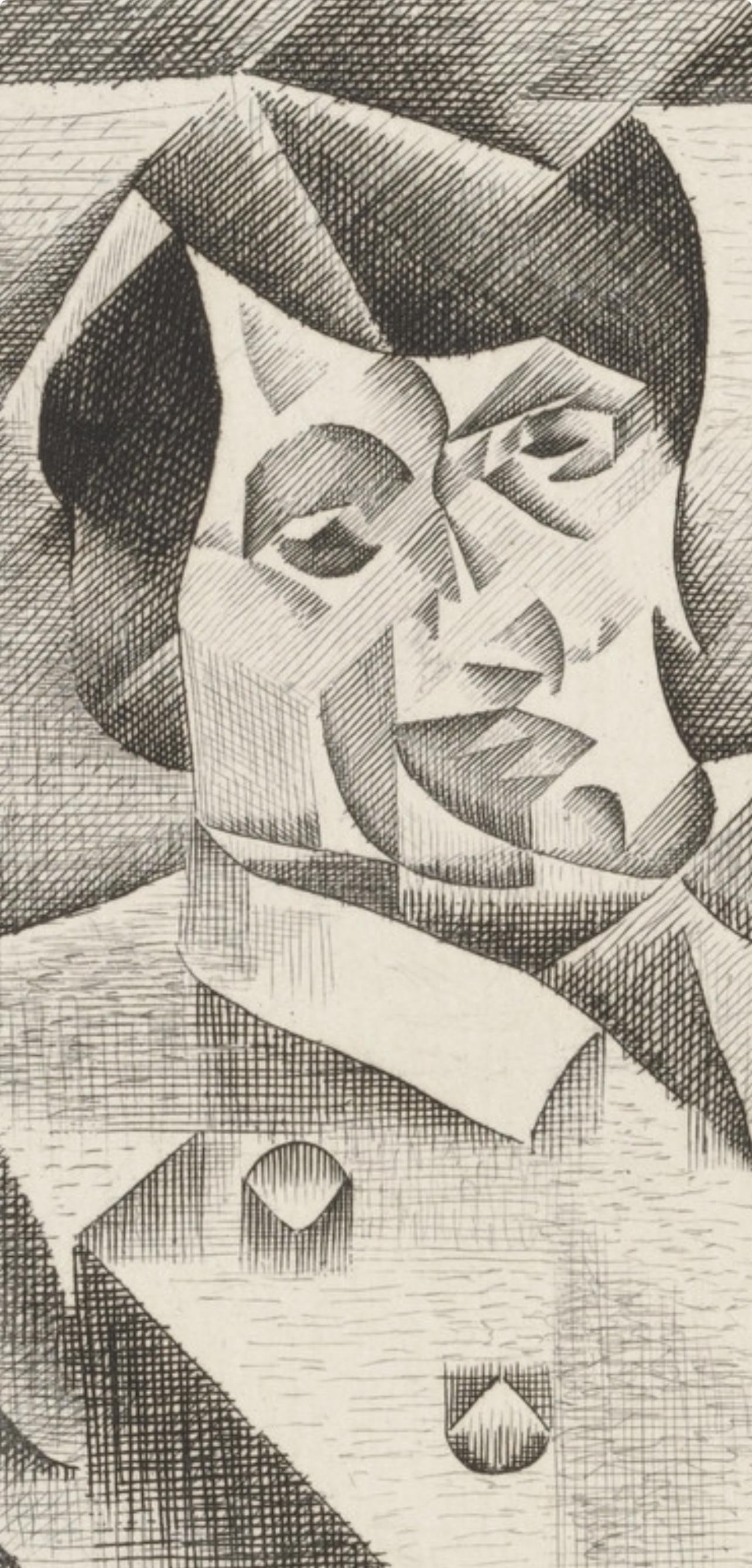 Etching - Juan Gris - Composition - Du cubisme - 4