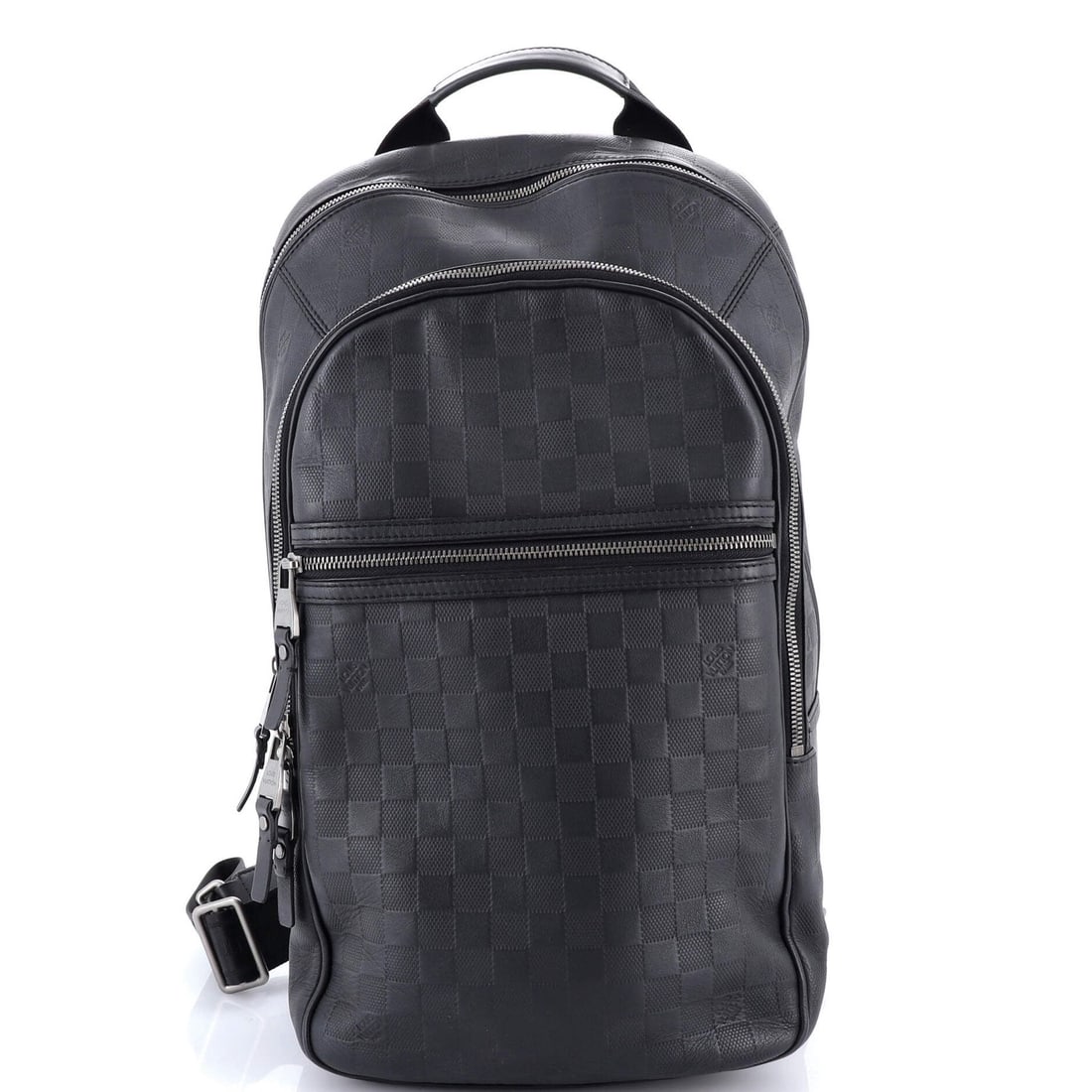 Leather Louis Vuitton Michael NM Backpack Damier Infini: Leather Louis Vuitton Michael NM Backpack Damier Infini This listing features Leather Louis Vuitton Michael NM Backpack Damier Infini. Item specifics are provided below. Item Specifics: Brand: Louis