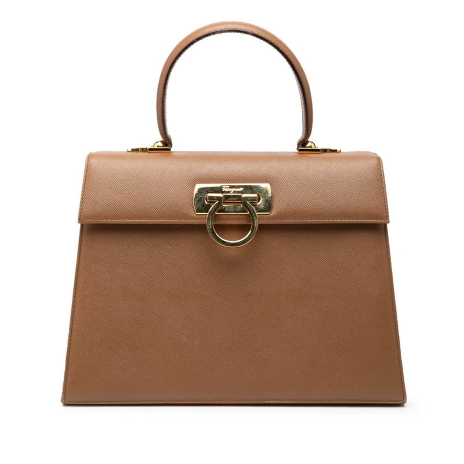 Leather Salvatore Ferragamo Handbag: Leather Salvatore Ferragamo Handbag This listing features Leather Salvatore Ferragamo Handbag. Item specifics are provided below. Item Specifics: Brand: Salvatore Ferragamo Type: Handbag Material: Lea