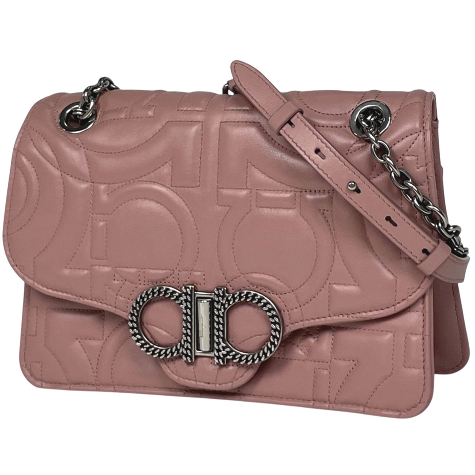 Leather Salvatore Ferragamo Shoulder Bag: Leather Salvatore Ferragamo Shoulder Bag This listing features Leather Salvatore Ferragamo Shoulder Bag. Item specifics are provided below. Item Specifics: Brand: Salvatore Ferragamo Type: Shoulder Ba