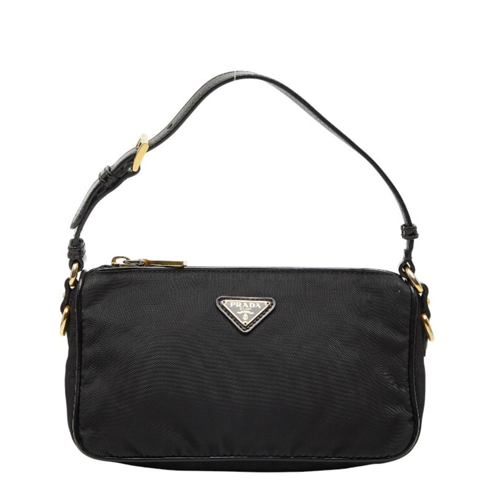 Leather - Prada Handbag - Shoulder Bag Nylon: Leather - Prada Handbag - Shoulder Bag Nylon This listing features Leather - Prada Handbag - Shoulder Bag Nylon. Item specifics are provided below. Item Specifics: Brand: Prada Type: Handbag, Shoulder