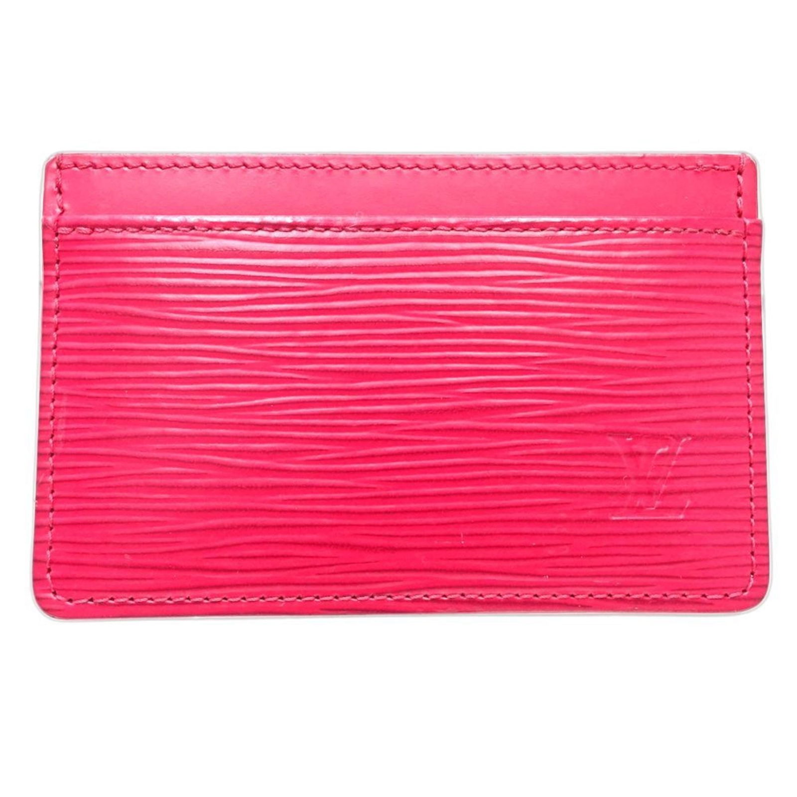 Leather Louis Vuitton Card Case Epi: Leather Louis Vuitton Card Case Epi This listing features Leather Louis Vuitton Card Case Epi. Item specifics are provided below. Item Specifics: Brand: Louis Vuitton Type: Card Case Gender: Women Col