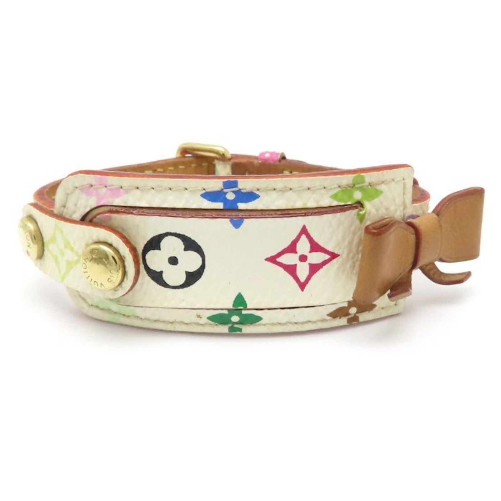 Monogram Multicolore - Louis Vuitton Charm Bracelet Gold Plating (1 of 10)