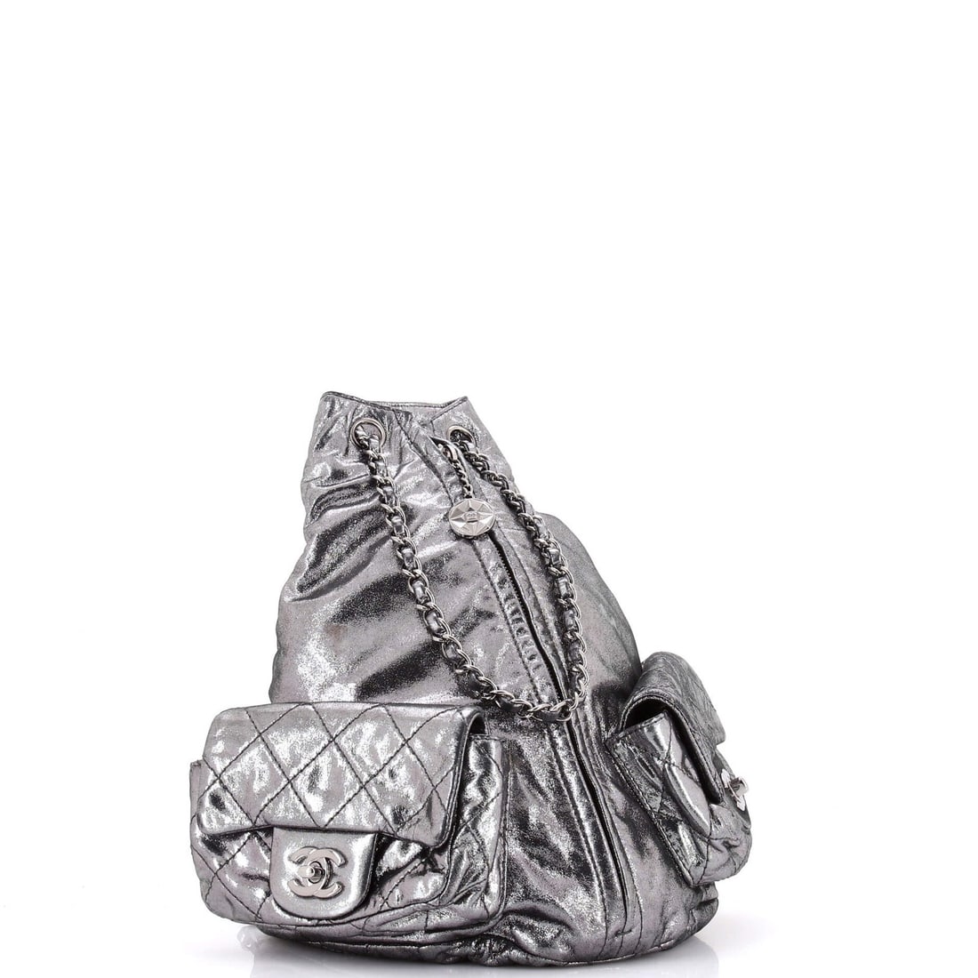 Large Chanel Backpack Is Back Leather - 2