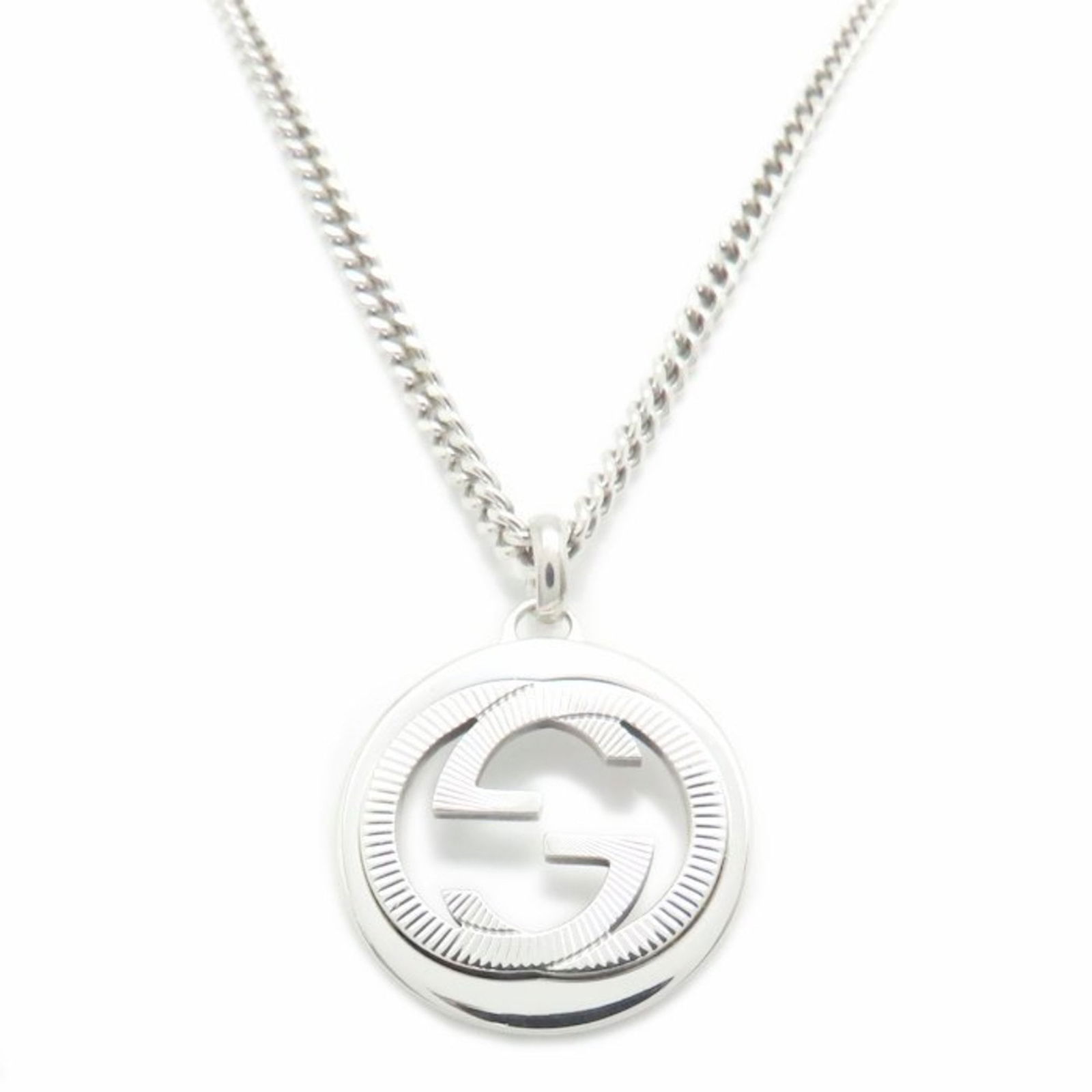 294913 - GUCCI Interlocking G Necklace in SV925 for Women: 294913 - GUCCI Interlocking G Necklace in SV925 for Women This listing features 294913 - GUCCI Interlocking G Necklace in SV925 for Women. Item specifics are provided below. Item Specifics: Brand: Guc