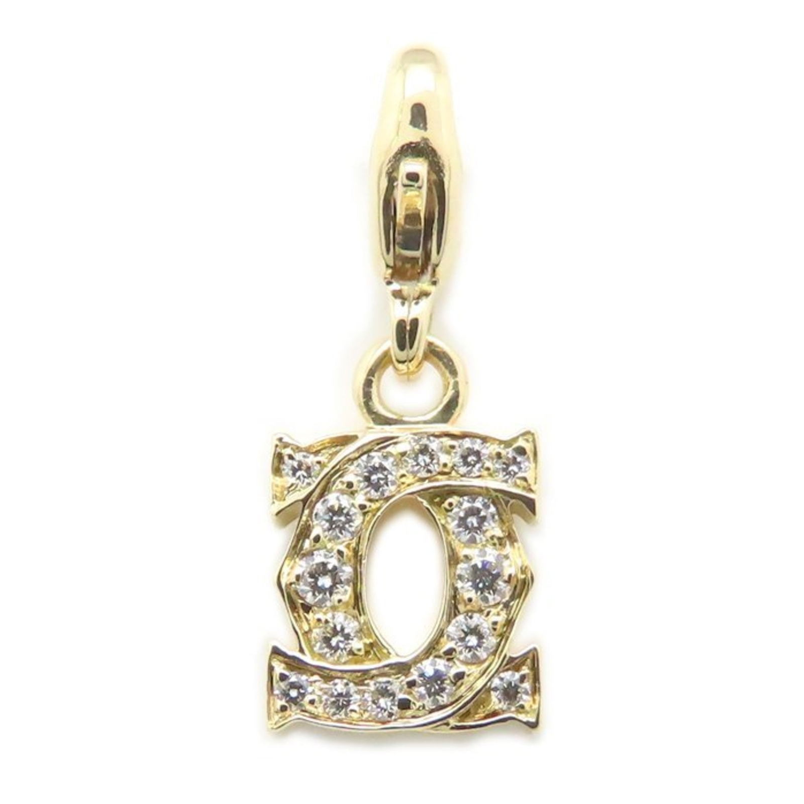 294914 CARTIER 2C Pendant Top Charm Diamond 18KYG Women's: 294914 CARTIER 2C Pendant Top Charm Diamond 18KYG Women's This listing features 294914 CARTIER 2C Pendant Top Charm Diamond 18KYG Women's. Item specifics are provided below. Item Specifics: Brand: Car