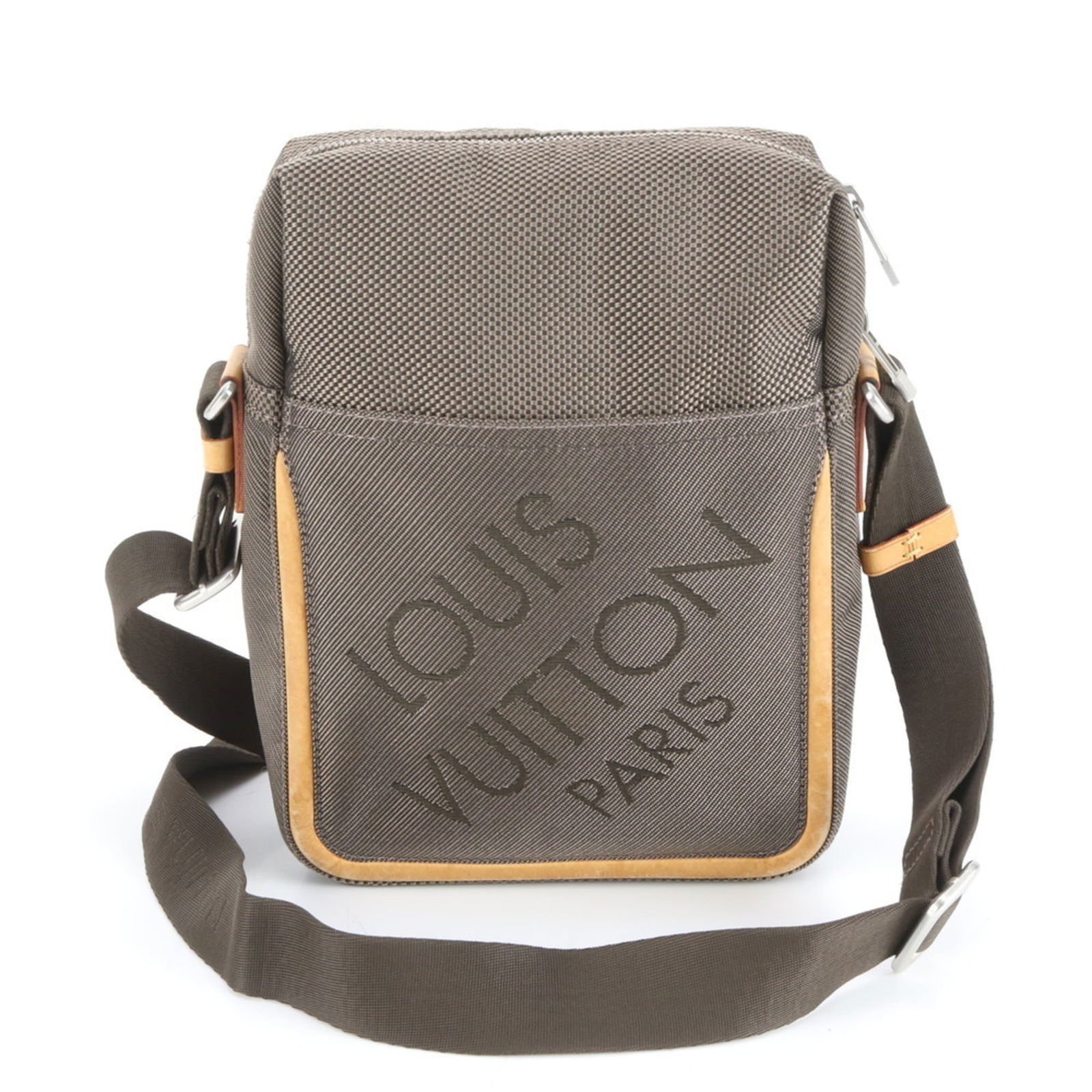 Canvas - Louis Vuitton Shoulder Bag Leather: Canvas - Louis Vuitton Shoulder Bag Leather This listing features Canvas - Louis Vuitton Shoulder Bag Leather. Item specifics are provided below. Item Specifics: Brand: Louis Vuitton Type: Shoulder Ba