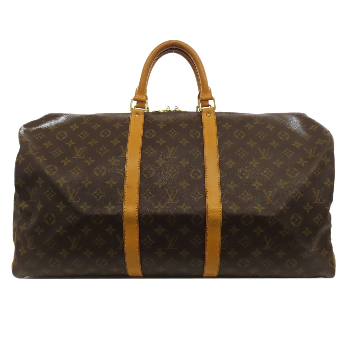 canvas LOUIS VUITTON M41424 Kiepol 55 Boston bag Monogram (1 of 20)