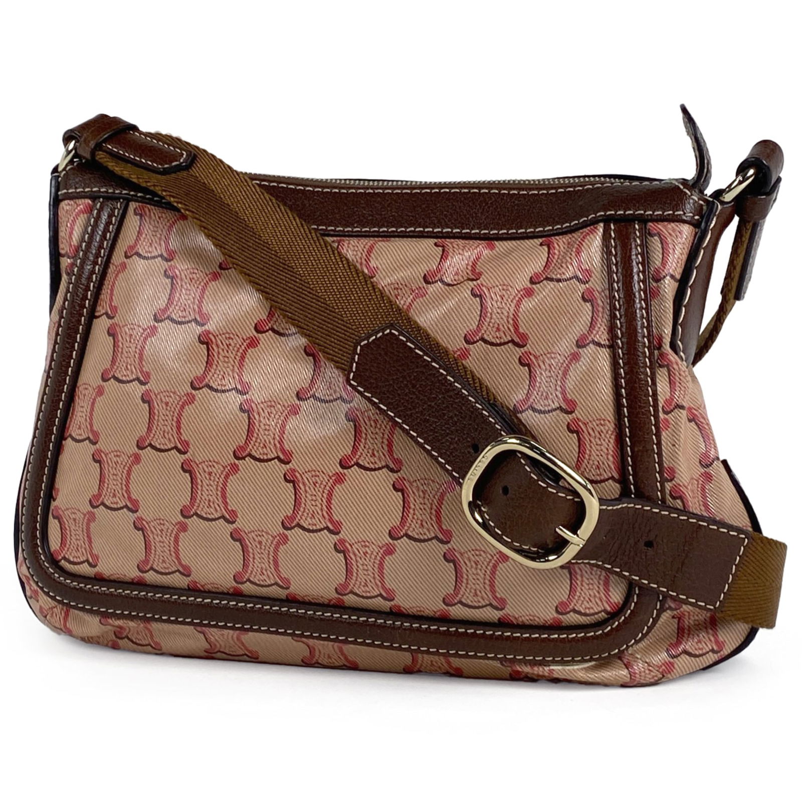 Leather - Celine Shoulder Bag Coated Canvas: Leather - Celine Shoulder Bag Coated Canvas This listing features Leather - Celine Shoulder Bag Coated Canvas. Item specifics are provided below. Item Specifics: Brand: Celine Type: Shoulder Bag Mater