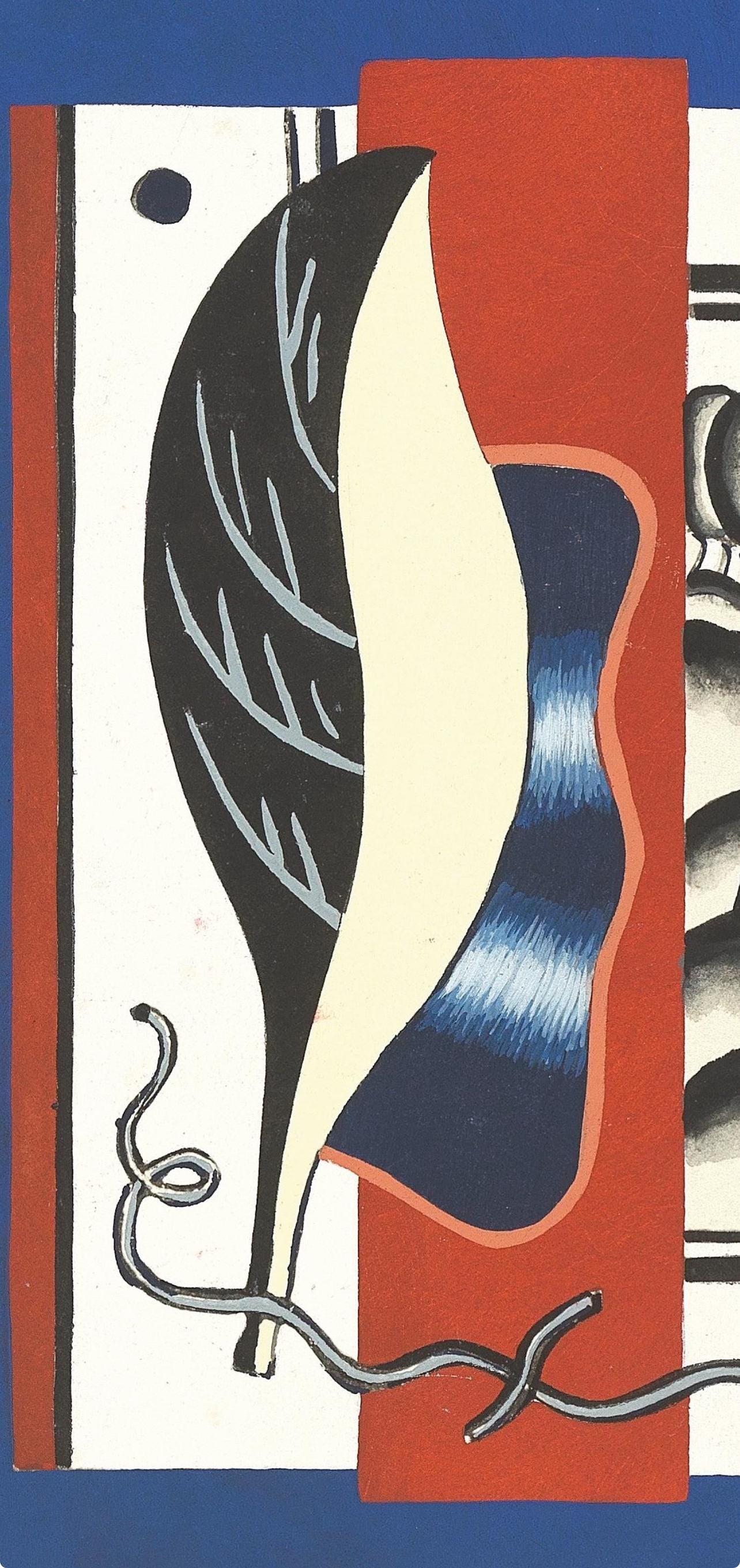 Lithograph - Fernand Lger - Composition - 2