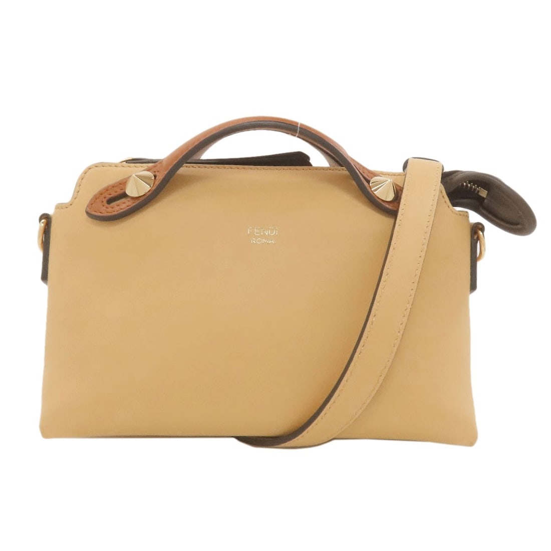 Calf FENDI BY THE WAY mini Handbag: Calf FENDI BY THE WAY mini Handbag This listing features Calf FENDI BY THE WAY mini Handbag. Item specifics are provided below. Item Specifics: Brand: FENDI Style: Handbag Exterior Material: Calf