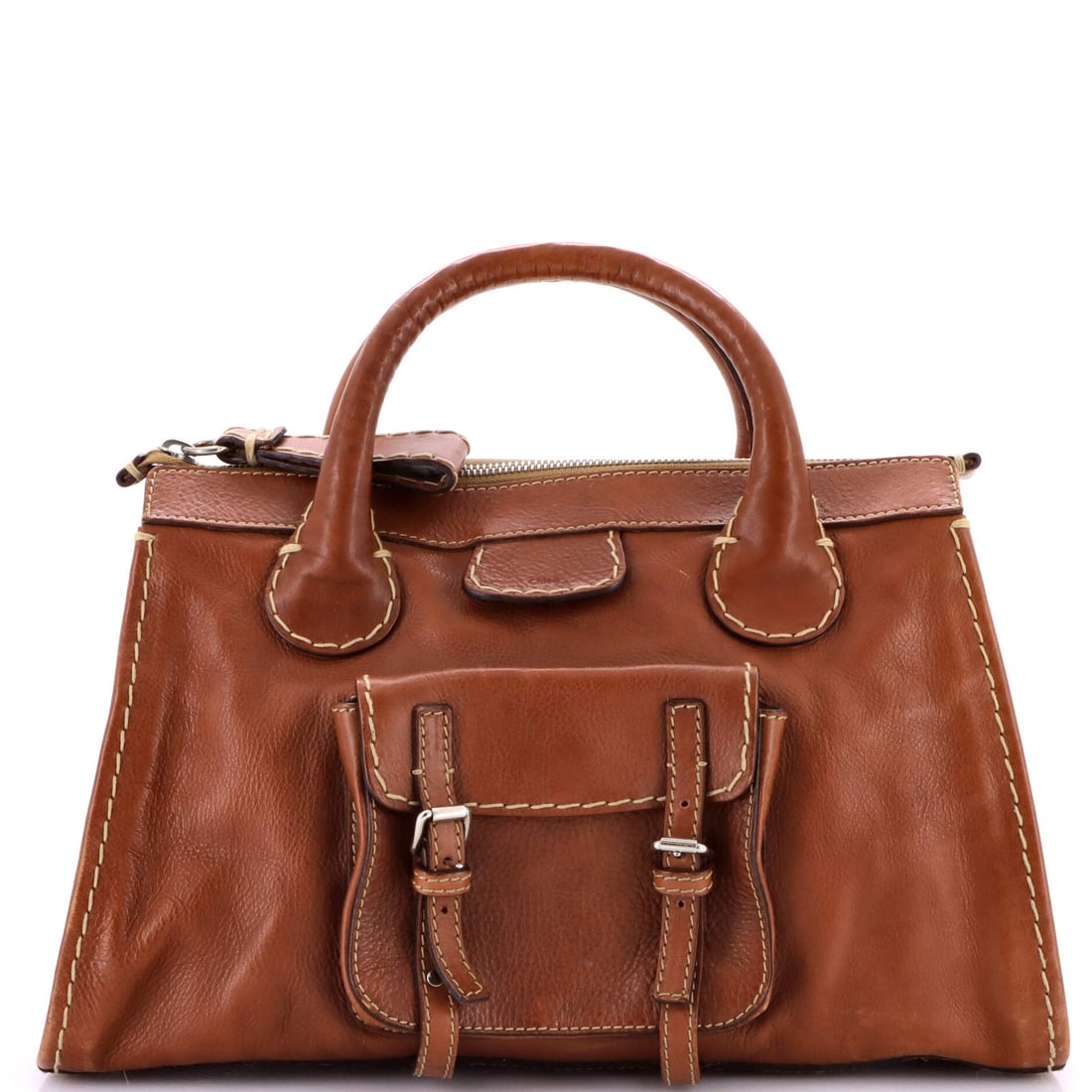Medium Chloe Edith NM Satchel Leather (1 of 5)