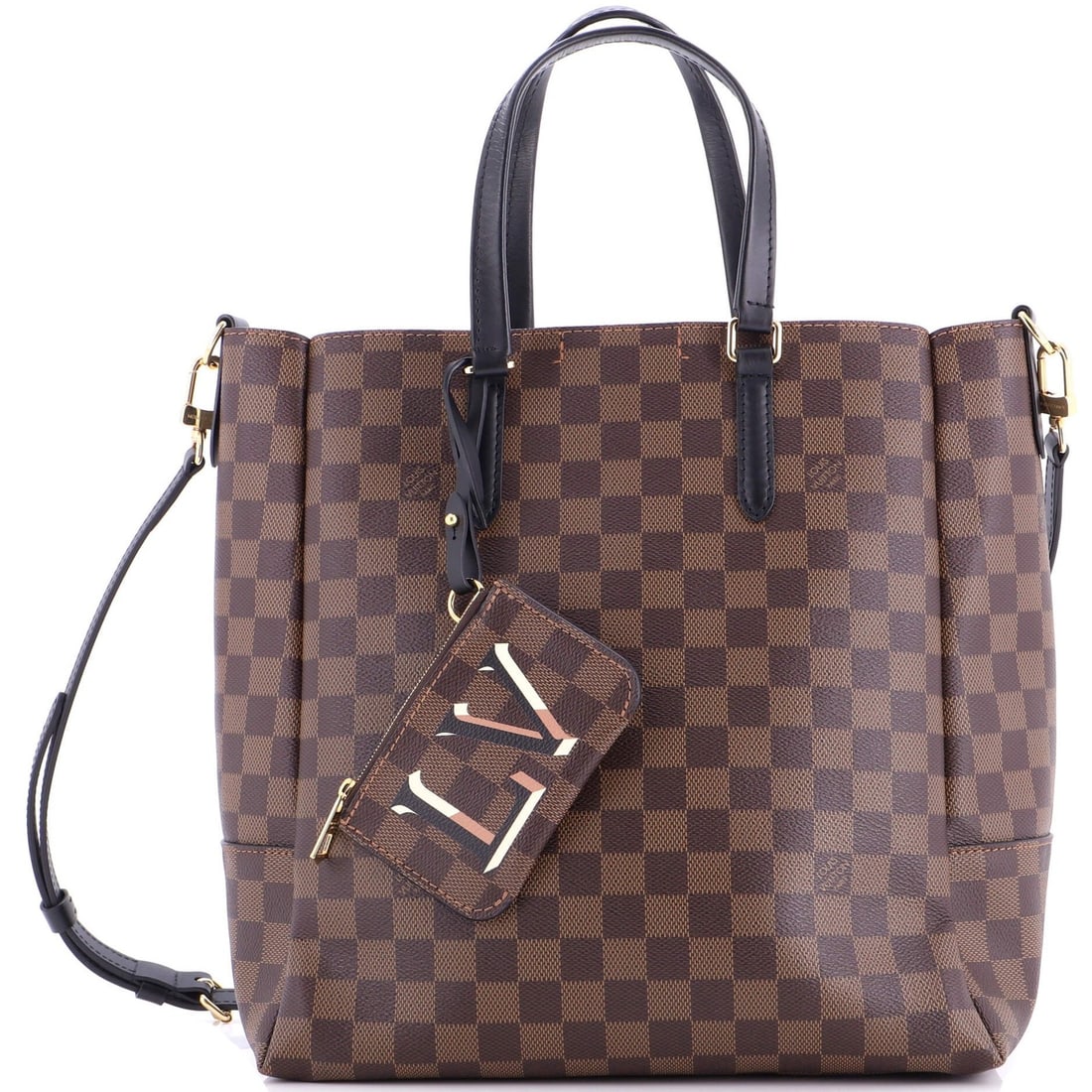 MM Louis Vuitton Belmont Tote Damier: MM Louis Vuitton Belmont Tote Damier This listing features MM Louis Vuitton Belmont Tote Damier. Item specifics are provided below. Item Specifics: Brand: Louis Vuitton Exterior Material: Canvas Coate