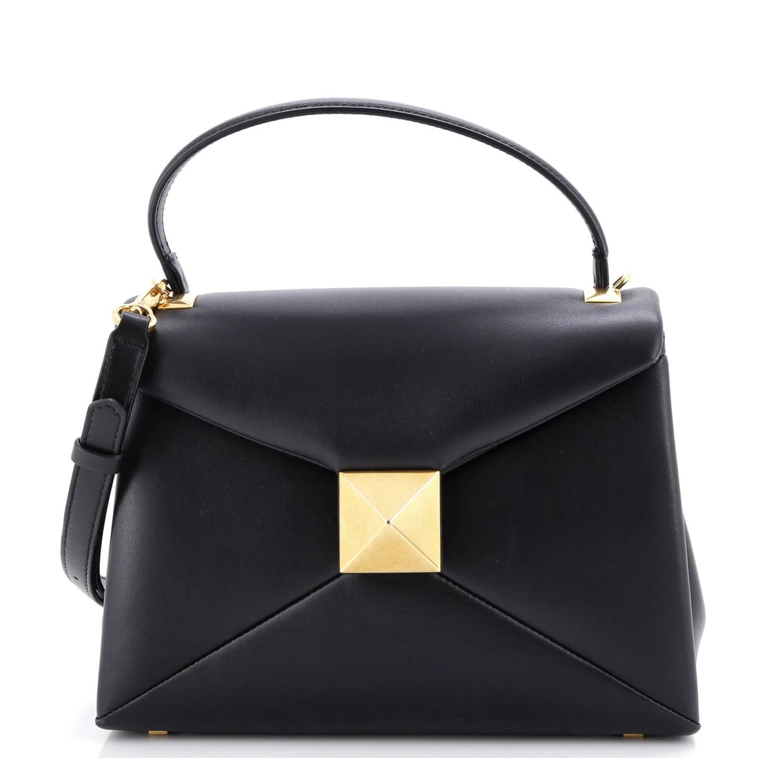 Small Valentino Garavani One Stud Top Handle Flap Bag Leather: Small Valentino Garavani One Stud Top Handle Flap Bag Leather This listing features Small Valentino Garavani One Stud Top Handle Flap Bag Leather. Item specifics are provided below. Item Specifics: Br