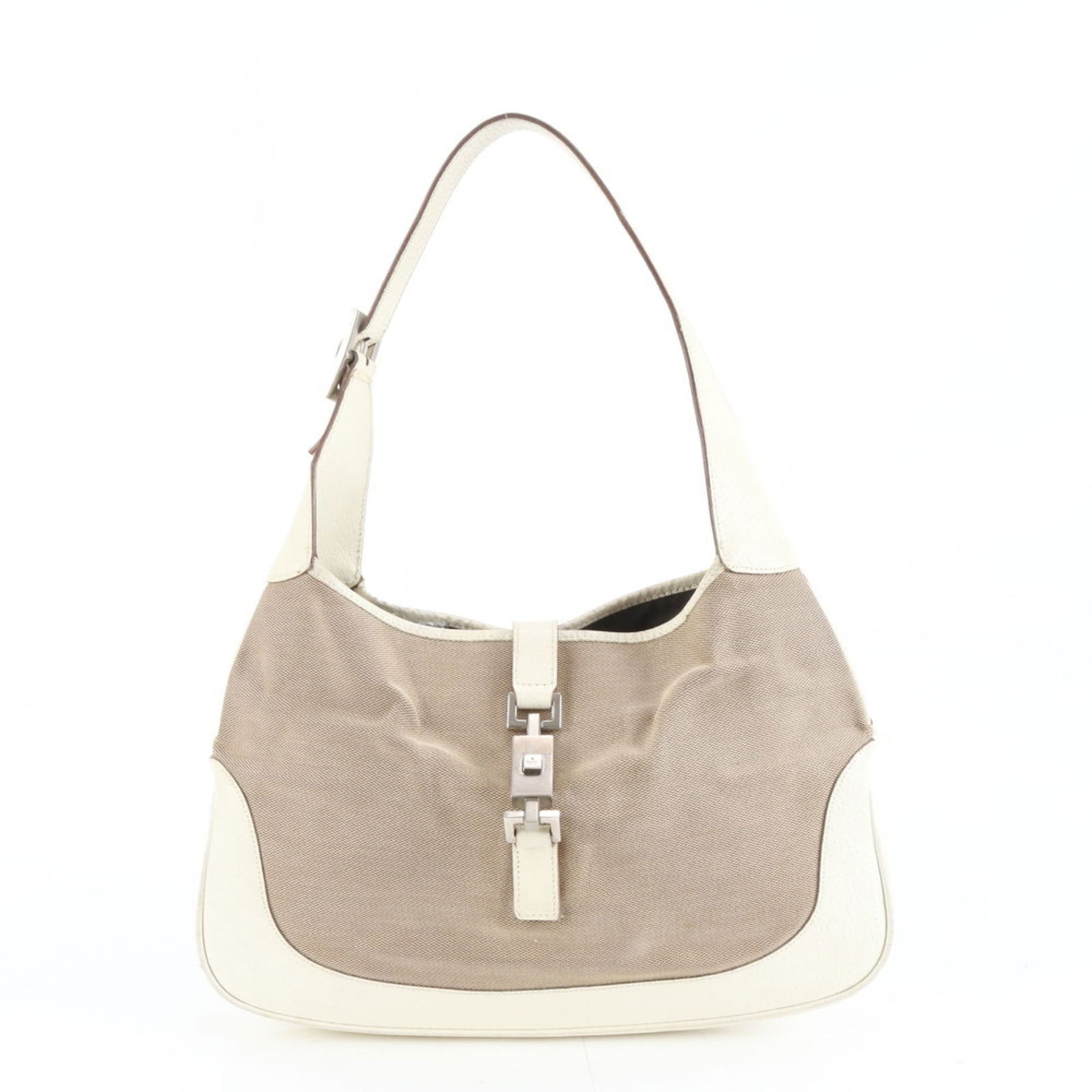 Canvas - Gucci Shoulder Bag Leather: Canvas - Gucci Shoulder Bag Leather This listing features Canvas - Gucci Shoulder Bag Leather. Item specifics are provided below. Item Specifics: Brand: Gucci Type: Shoulder Bag Material: Leather , Ca