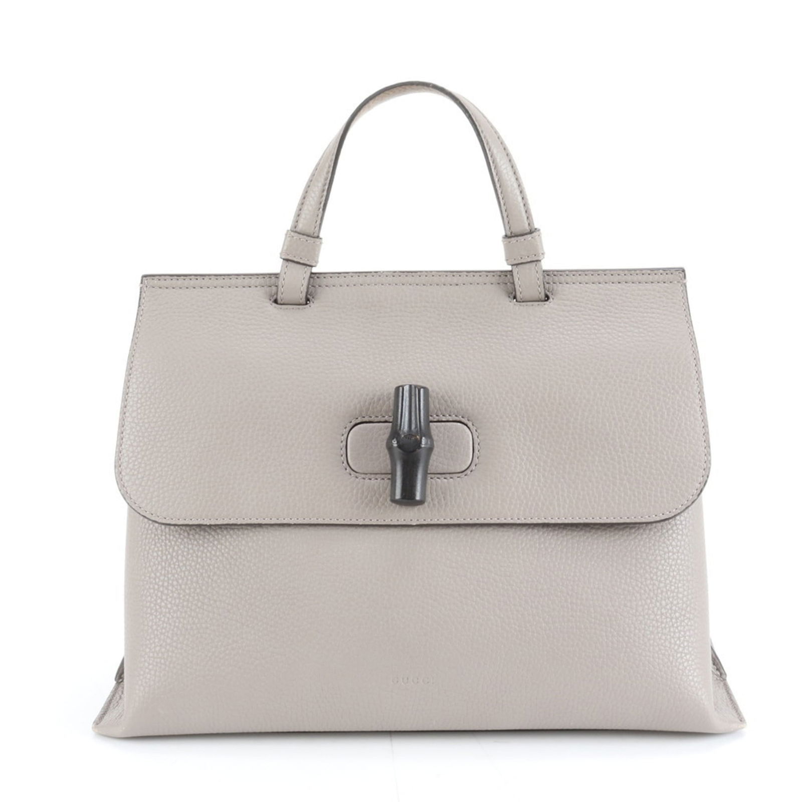 Leather Gucci Handbag: Leather Gucci Handbag This listing features Leather Gucci Handbag. Item specifics are provided below. Item Specifics: Brand: Gucci Type: Handbag Material: Leather Color: Gray Style: Everyday Gender: W