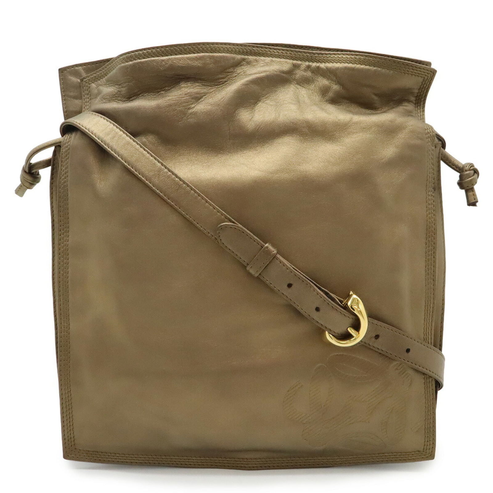 Leather Loewe Shoulder Bag (1 of 9)