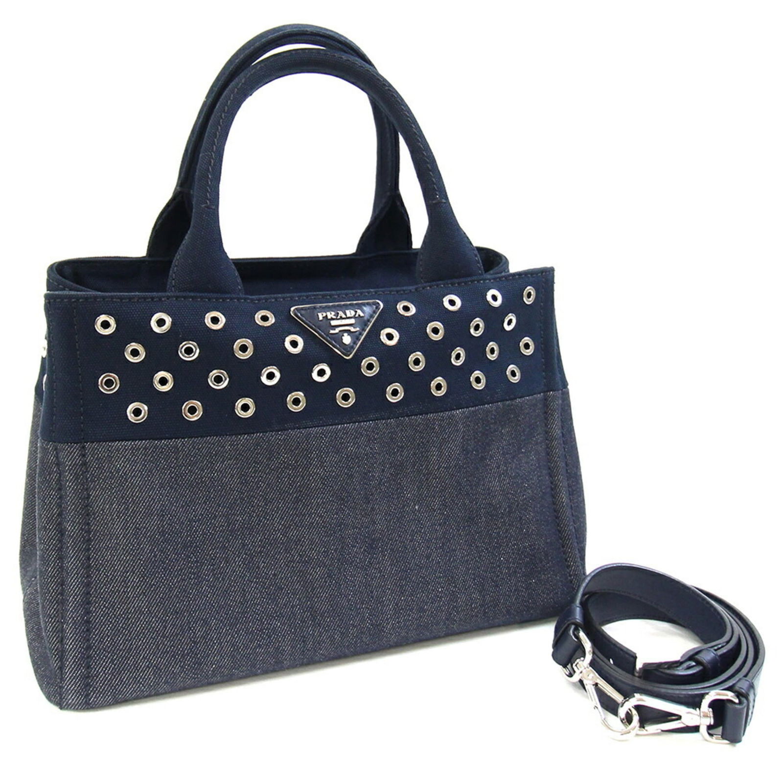 Canvas - Prada Handbag Canapa - Denim: Canvas - Prada Handbag Canapa - Denim This listing features Canvas - Prada Handbag Canapa - Denim. Item specifics are provided below. Item Specifics: Brand: Prada Type: Handbag Material: Canapa , Deni
