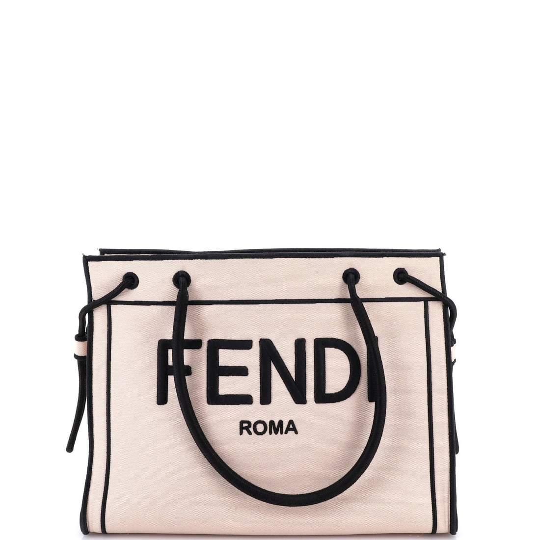 Small Fendi Roma Shopper Tote Canvas: Small Fendi Roma Shopper Tote Canvas This listing features Small Fendi Roma Shopper Tote Canvas. Item specifics are provided below. Item Specifics: Brand: Fendi Exterior Material: Canvas Plain Style: