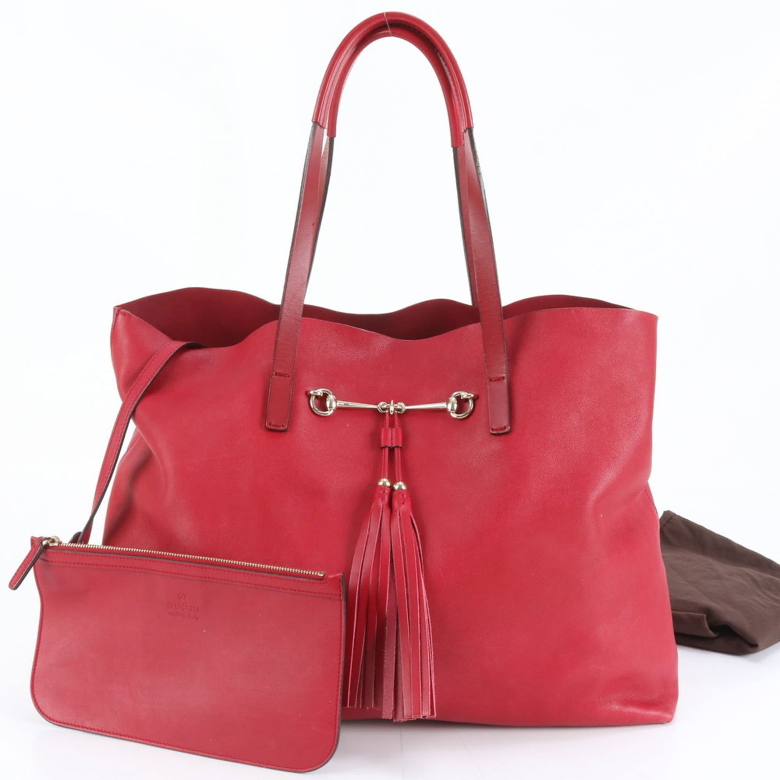 Shoulder Bag Leather - Gucci Pouch: Shoulder Bag Leather - Gucci Pouch This listing features Shoulder Bag Leather - Gucci Pouch. Item specifics are provided below. Item Specifics: Brand: Gucci Type: Pouch, Shoulder Bag Material: Leather