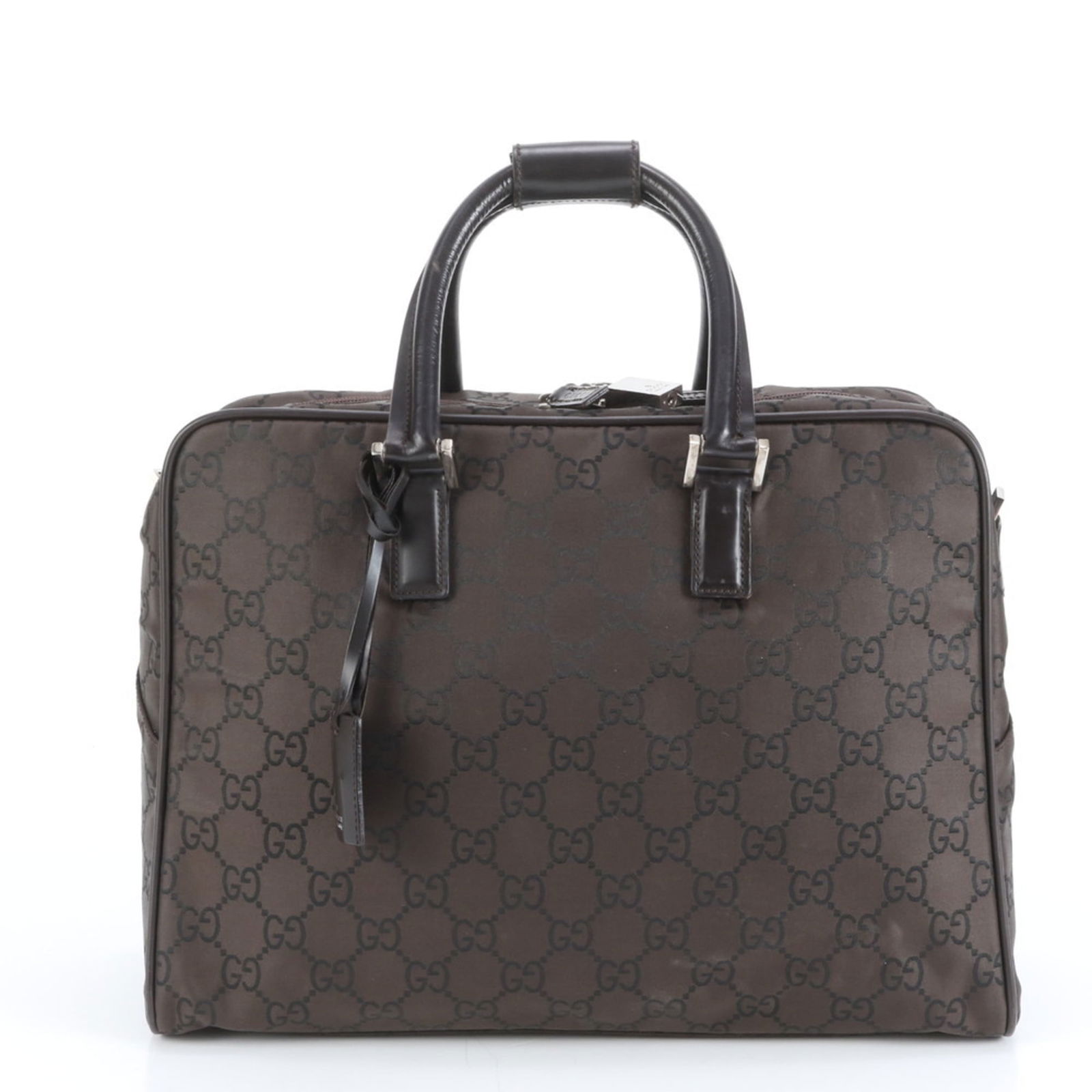 Nylon - Gucci Briefcase Nylon: Nylon - Gucci Briefcase Nylon This listing features Nylon - Gucci Briefcase Nylon. Item specifics are provided below. Item Specifics: Brand: Gucci Type: Briefcase Material: Nylon , Nylon Color: Brown