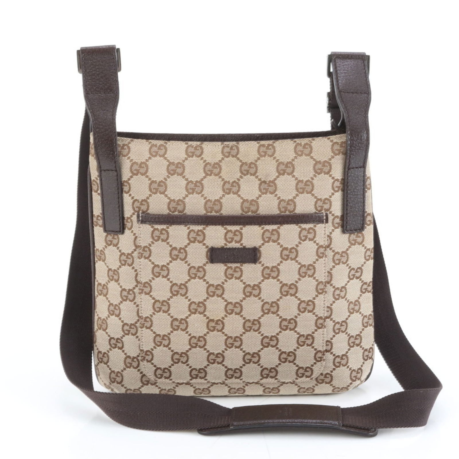 Canvas - Gucci Shoulder Bag Leather: Canvas - Gucci Shoulder Bag Leather This listing features Canvas - Gucci Shoulder Bag Leather. Item specifics are provided below. Item Specifics: Brand: Gucci Type: Shoulder Bag Material: Leather , Ca
