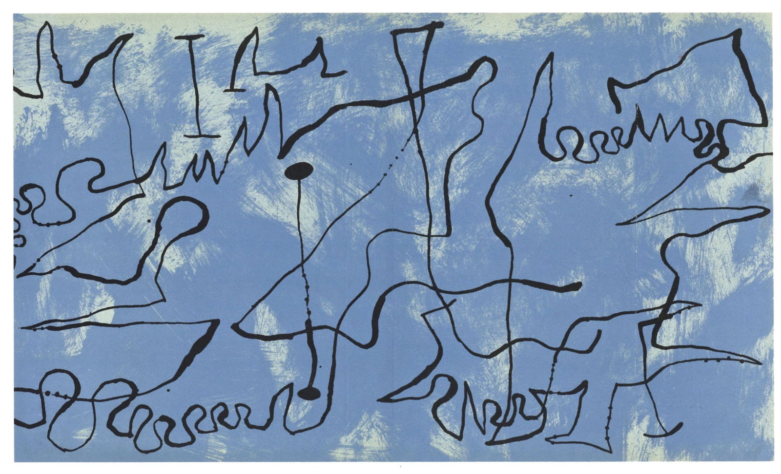 Lithograph - Joan Mir - Composition (Cramer 39) - 6