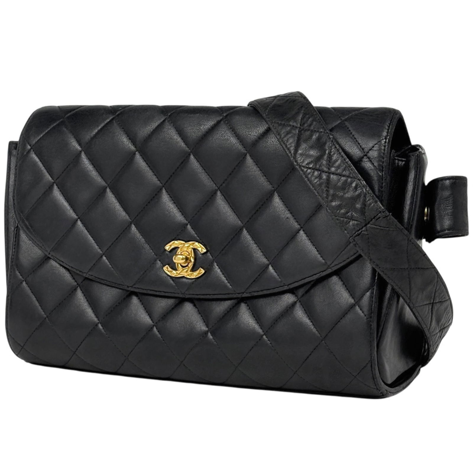 Leather Chanel Shoulder Bag: Leather Chanel Shoulder Bag This listing features Leather Chanel Shoulder Bag. Item specifics are provided below. Item Specifics: Brand: Chanel Type: Shoulder Bag Material: Leather Color: Black Inner