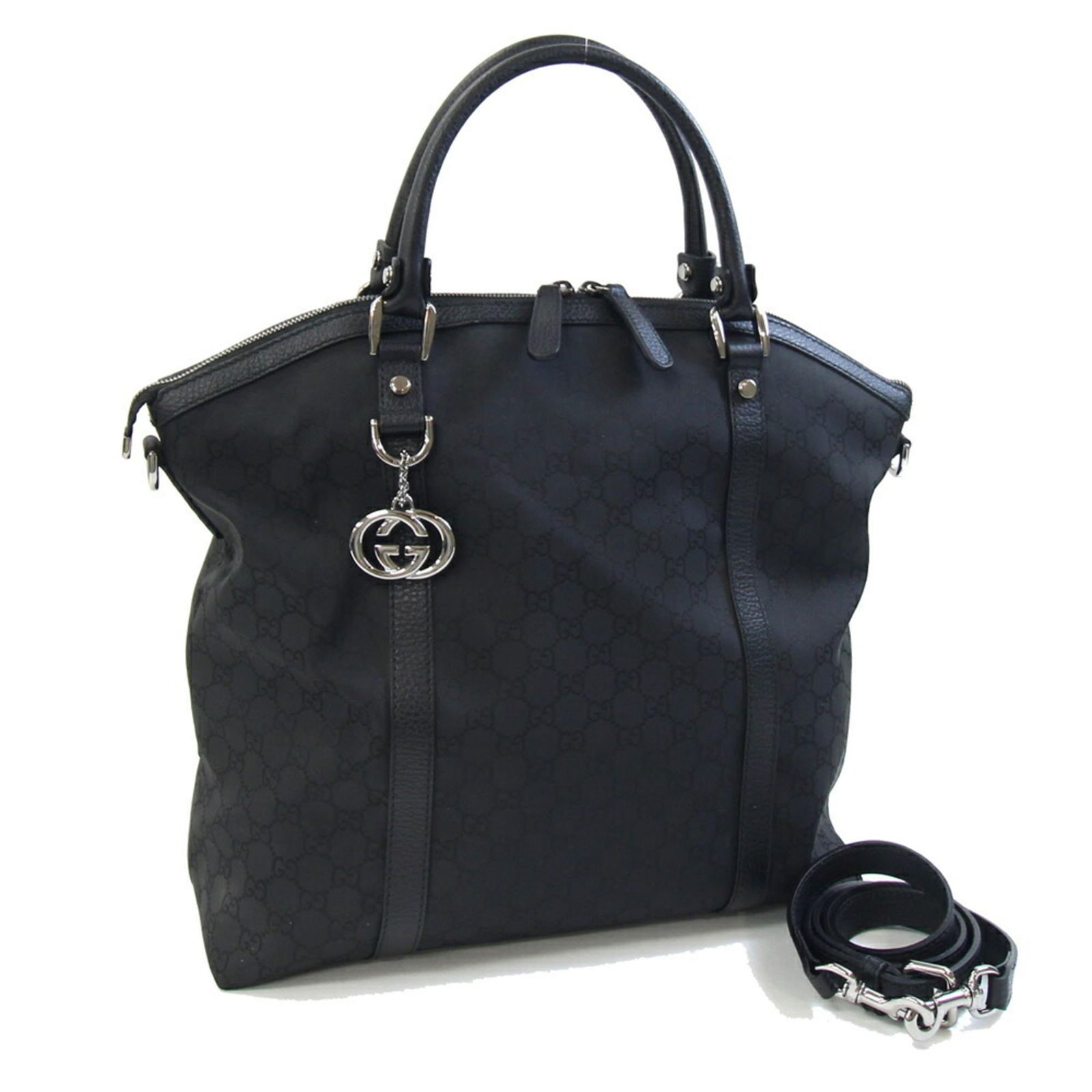 Leather - Gucci Handbag - Tote Bag Nylon: Leather - Gucci Handbag - Tote Bag Nylon This listing features Leather - Gucci Handbag - Tote Bag Nylon. Item specifics are provided below. Item Specifics: Brand: Gucci Type: Handbag, Tote Bag Materia