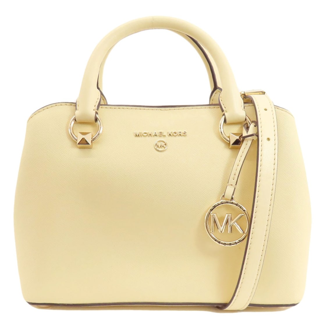 PVC Michael Kors 2WAY Handbag: PVC Michael Kors 2WAY Handbag This listing features PVC Michael Kors 2WAY Handbag. Item specifics are provided below. Item Specifics: Brand: Michael Kors Style: Handbag Exterior Material: PVC Exterior