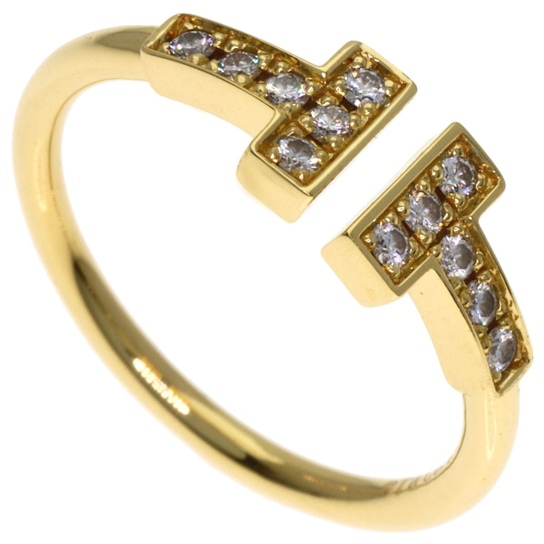 Gold TIFFANY&Co. TWire Diamond Ring K18 Yellow: Gold TIFFANY&Co. TWire Diamond Ring K18 Yellow This listing features Gold TIFFANY&Co. TWire Diamond Ring K18 Yellow. Item specifics are provided below. Item Specifics: Brand: TIFFANY&Co. Style: Ring M