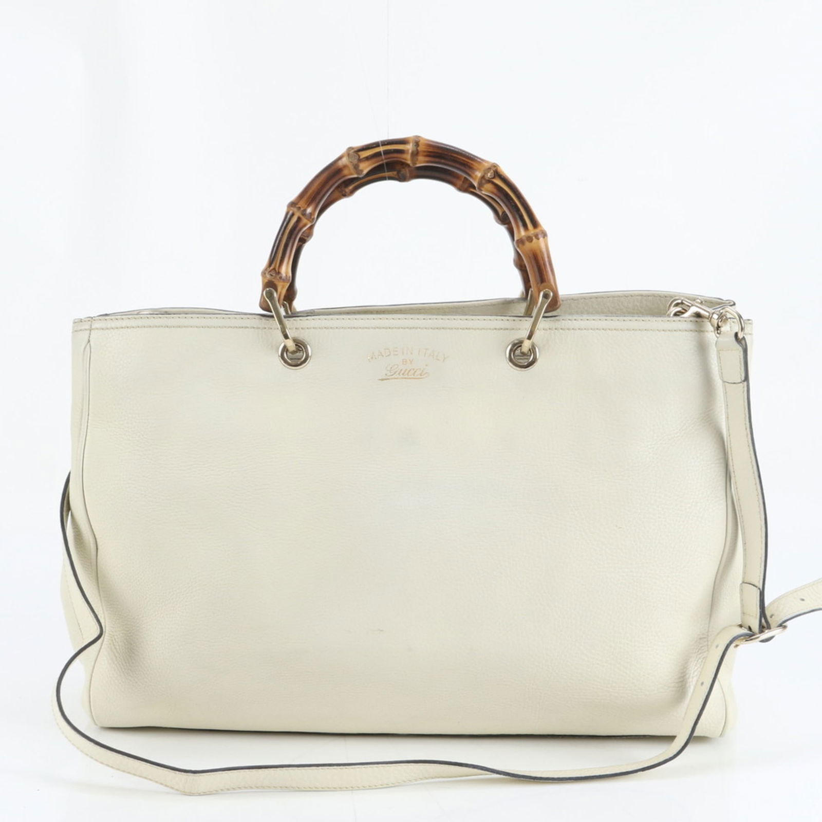 Leather Gucci Tote Bag (1 of 9)