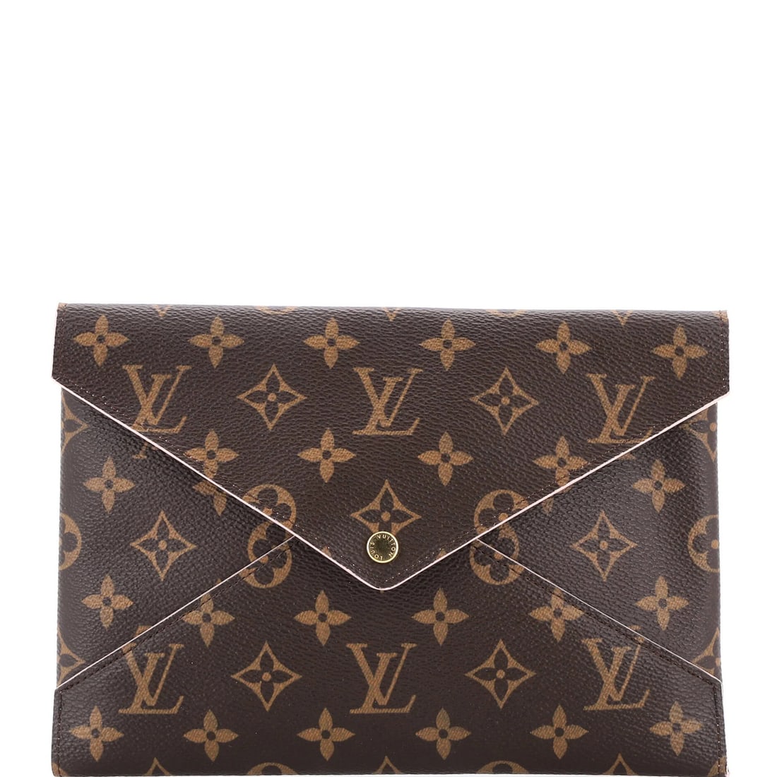 GM Louis Vuitton Kirigami Pochette Monogram Canvas: GM Louis Vuitton Kirigami Pochette Monogram Canvas This listing features GM Louis Vuitton Kirigami Pochette Monogram Canvas. Item specifics are provided below. Item Specifics: Brand: Louis Vuitton Ext