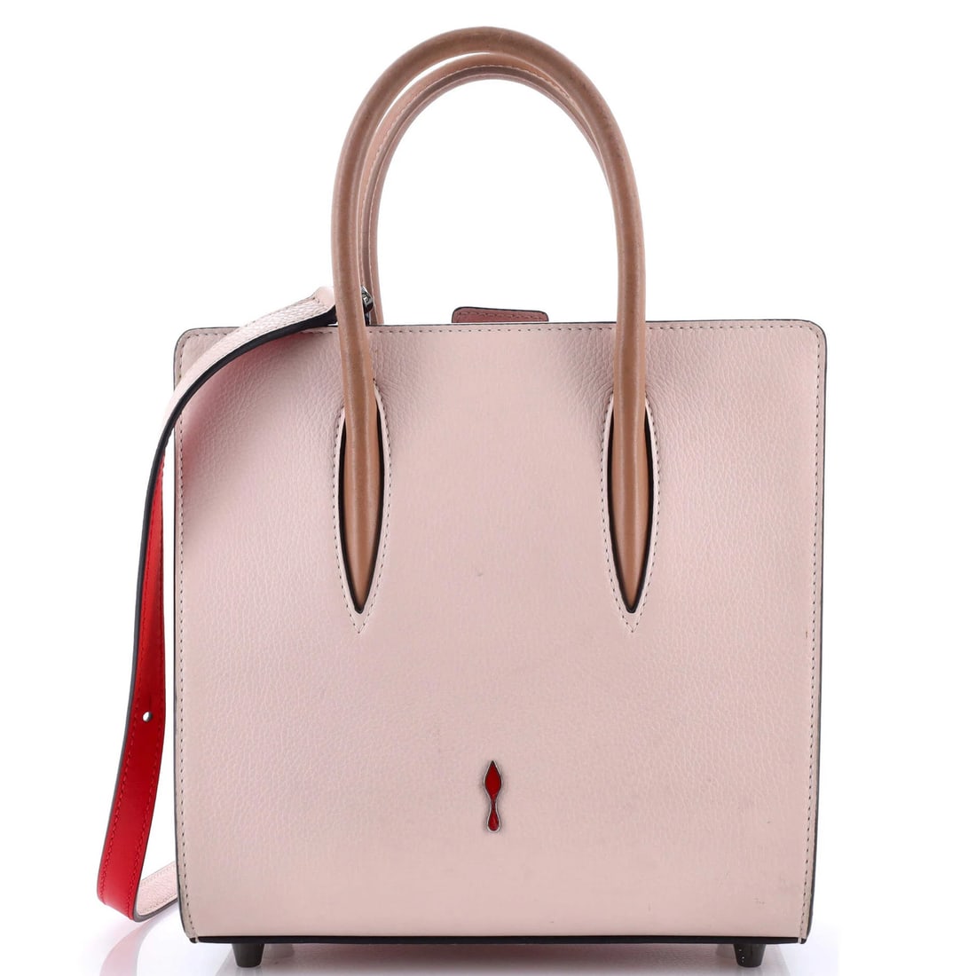 Small Christian Louboutin Paloma Tote Leather: Small Christian Louboutin Paloma Tote Leather This listing features Small Christian Louboutin Paloma Tote Leather. Item specifics are provided below. Item Specifics: Brand: Christian Louboutin Exterio